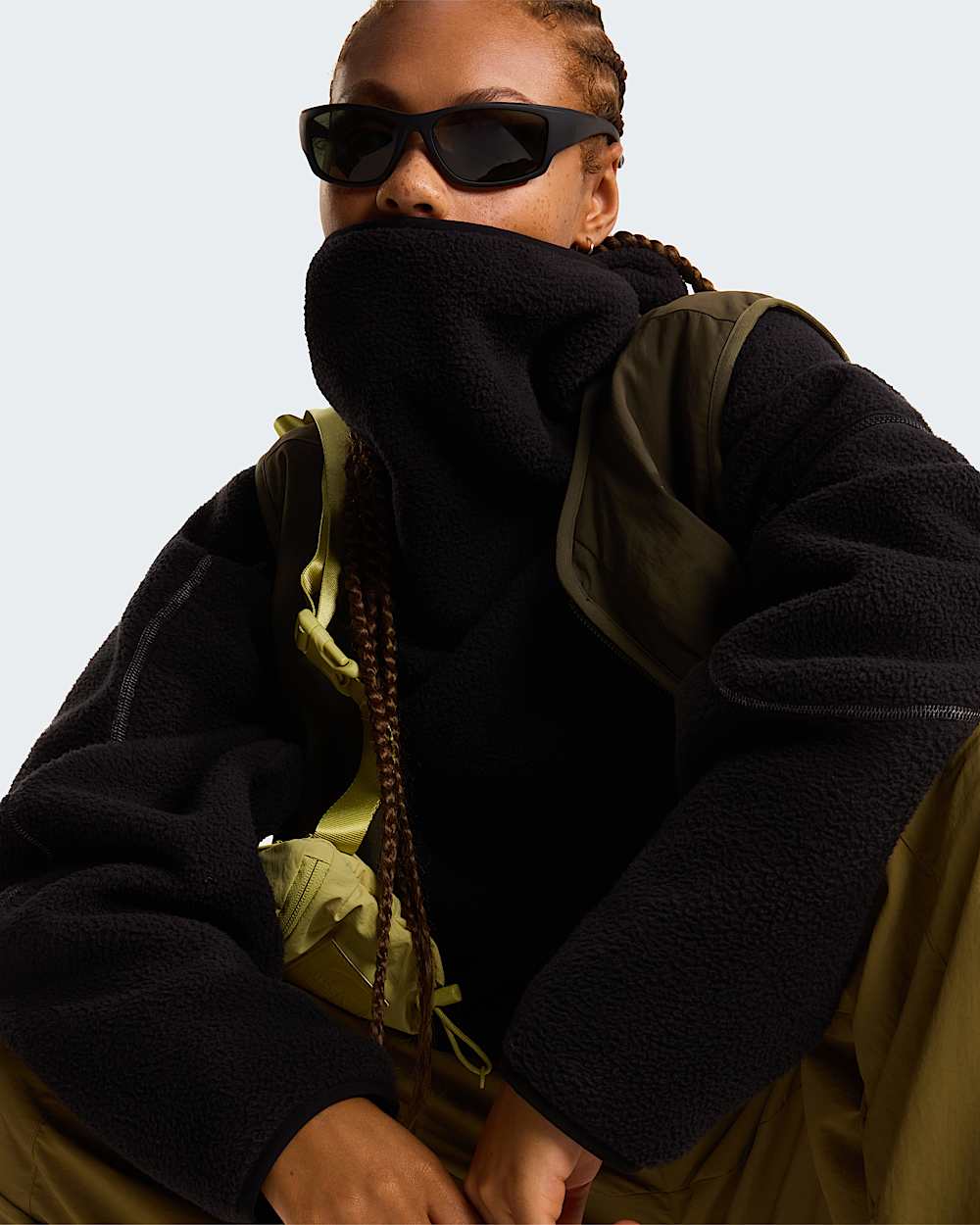 Pile con passamontagna NSE unisex TNF alt18
