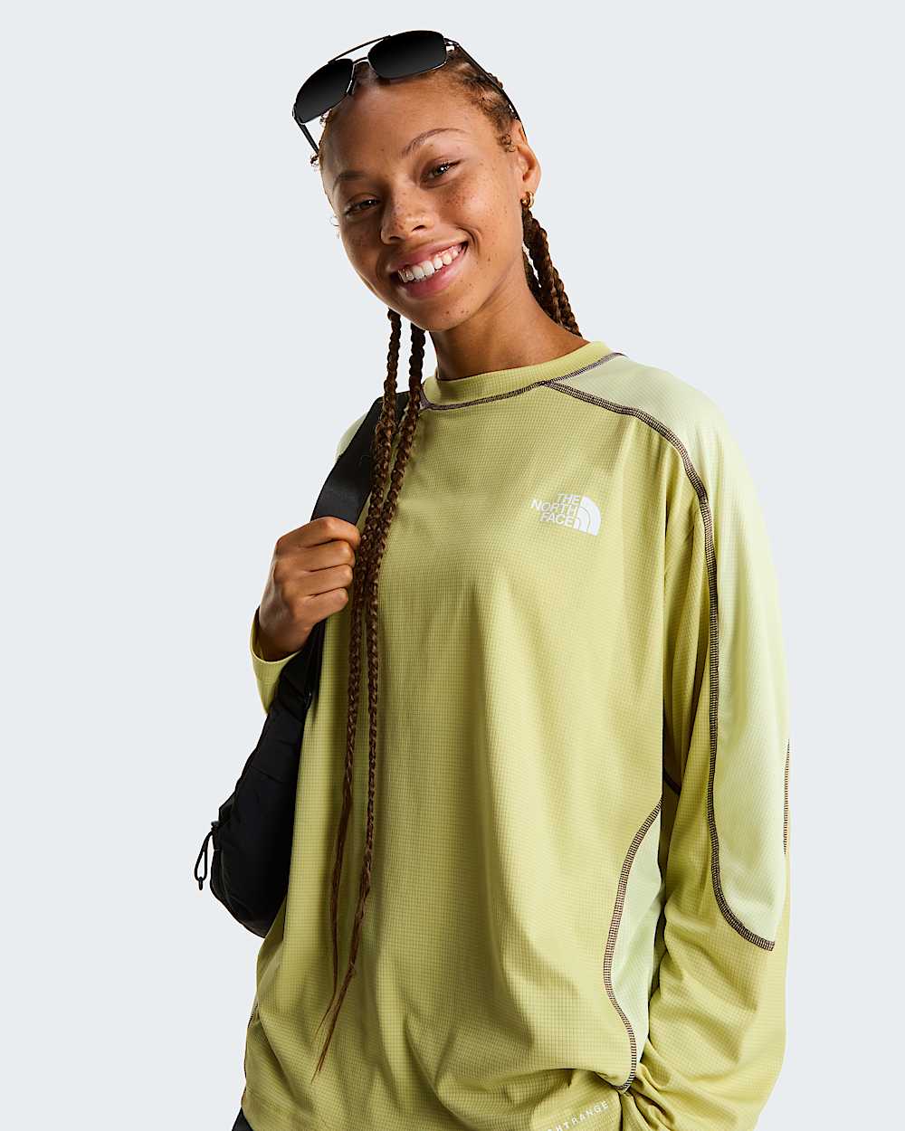 Langrmet NSE LIGHTRANGE tshirt  unisex TNF ALT15