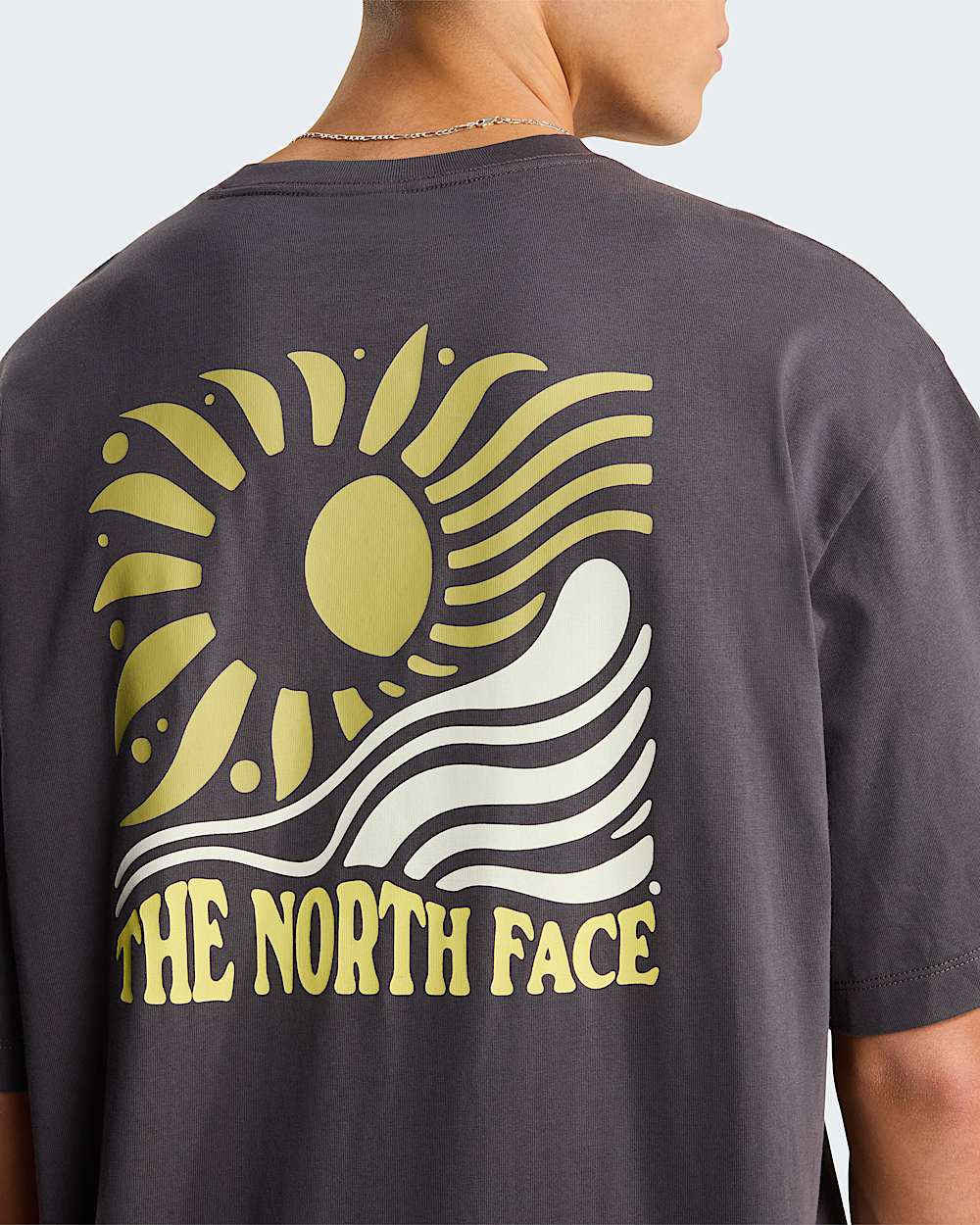 Uniseks Sun Oversized Graphic TShirt TNF alt7