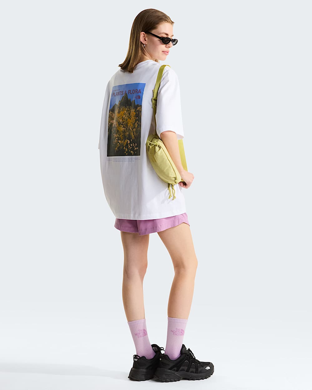Unisex Plant  Flora Oversized Graphic TShirt TNF ALT11
