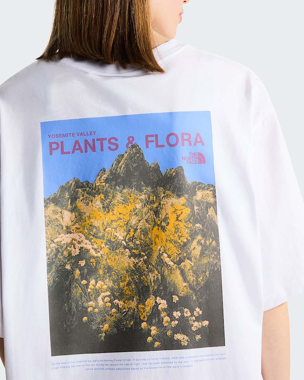 Unisex Plant  Flora Oversized Graphic TShirt TNF ALT14
