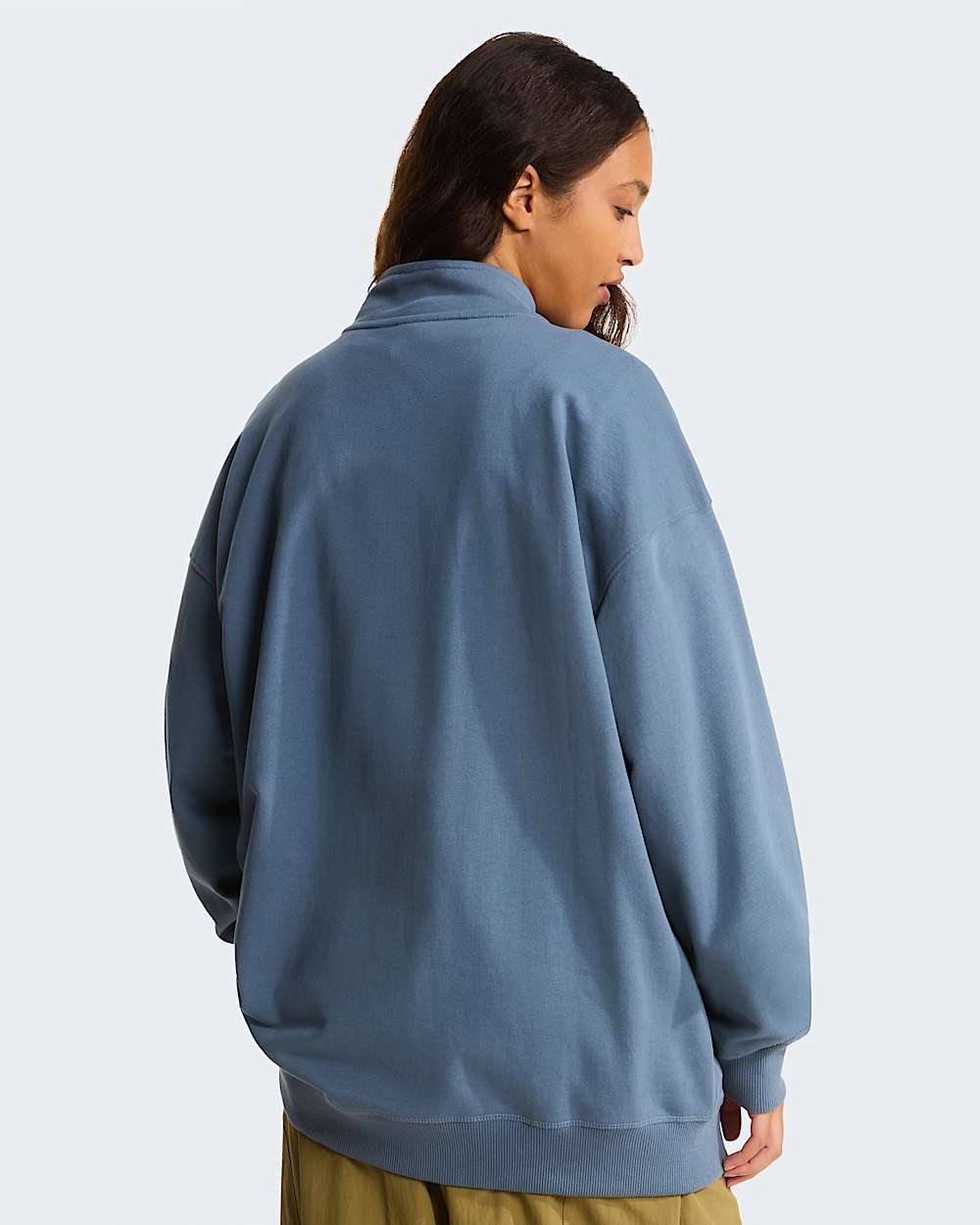 Unisex Essential Light Relaxed 14 Zip Sweatshirt TNF ALT11