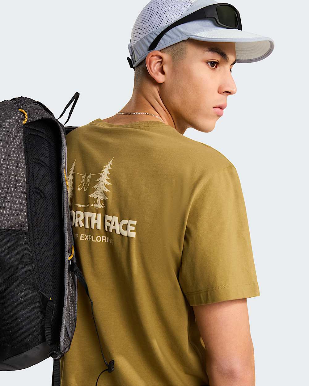 Unisex Camping Relaxed Graphic TShirt TNF ALT8