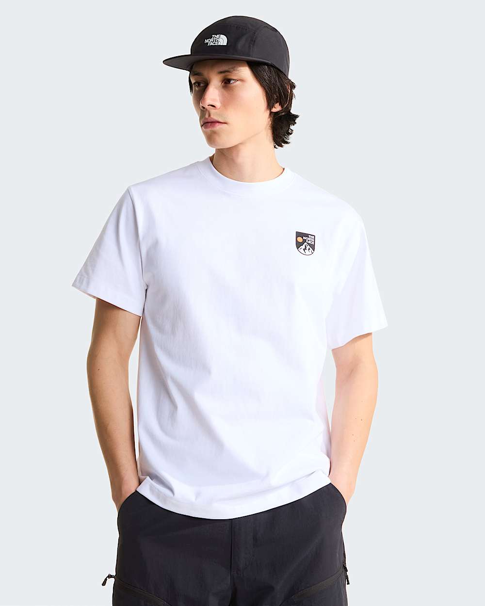 Tshirt dcontract unisexe  logo vintage TNF ALT3