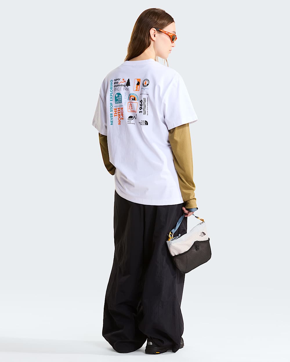 Tshirt dcontract unisexe  logo vintage TNF ALT11