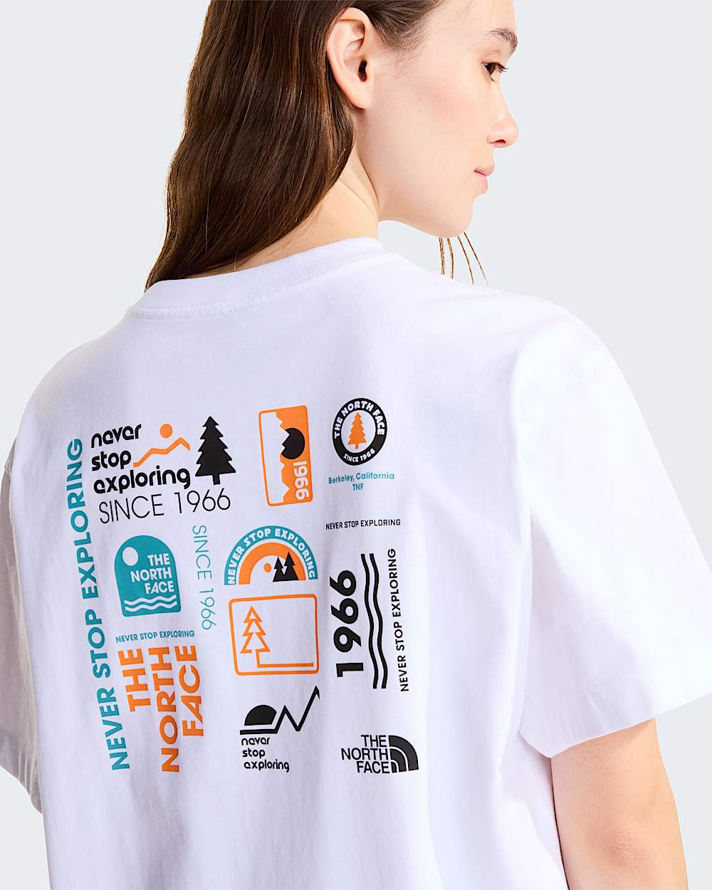 Tshirt dcontract unisexe  logo vintage TNF ALT14