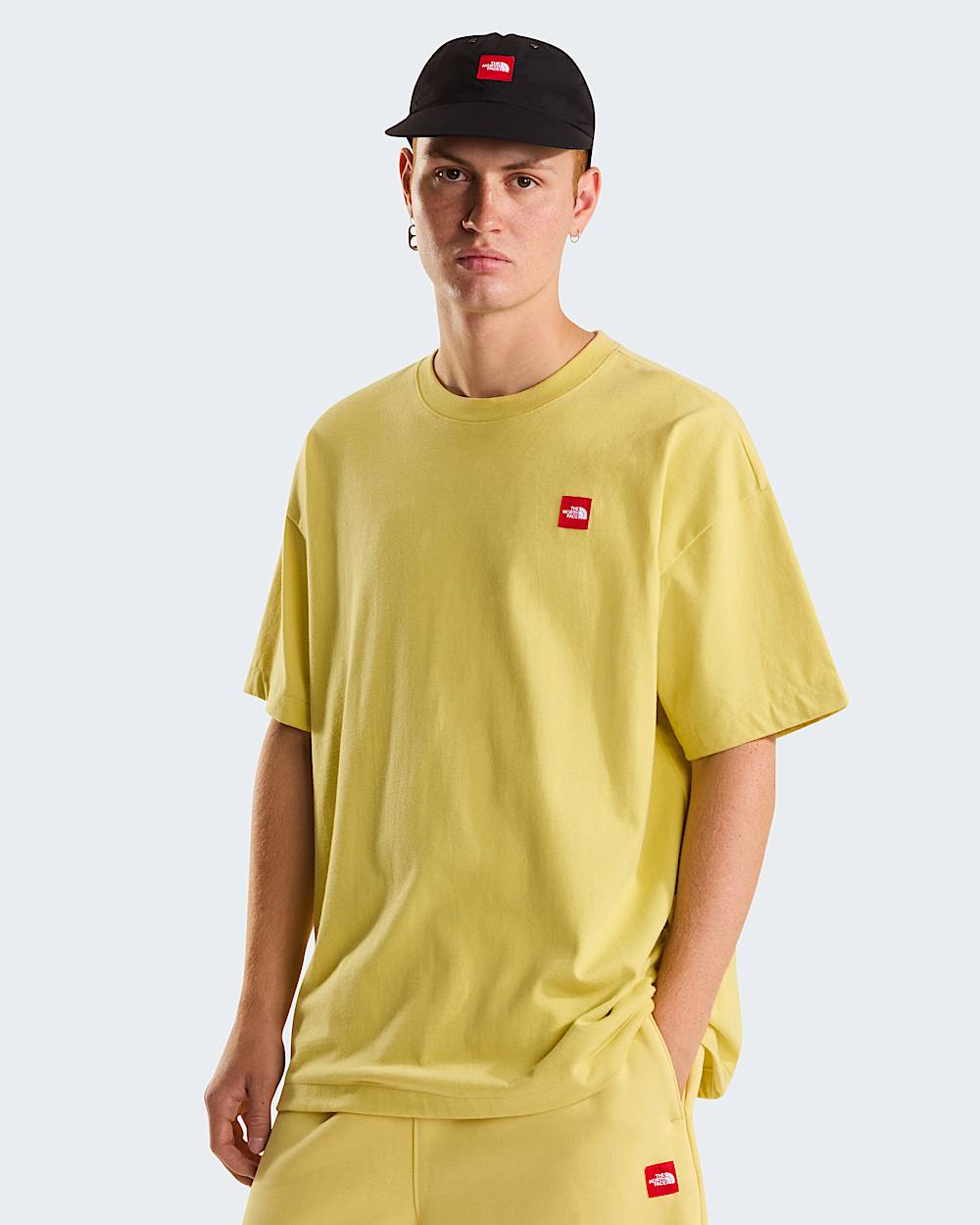 Red Box Tshirt  unisex TNF Honeyed Sand ALT9