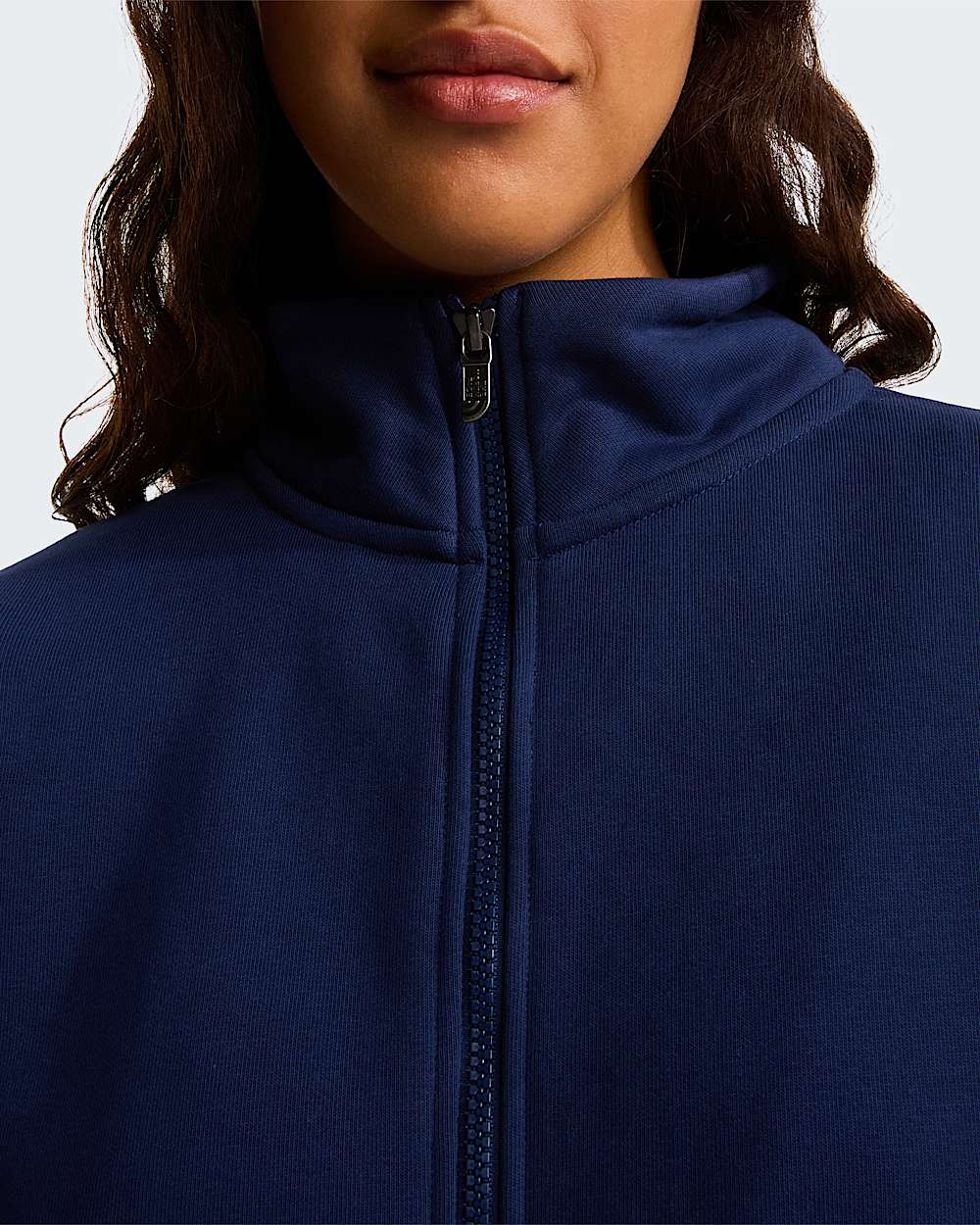 Unisex TNF Red Box 12 Zip Sweatshirt TNF ALT5