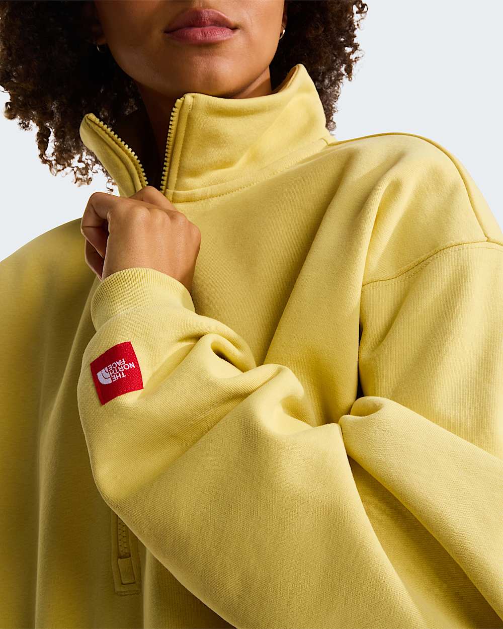 Sudadera con media cremallera Red Box de TNF unisex TNF alt6