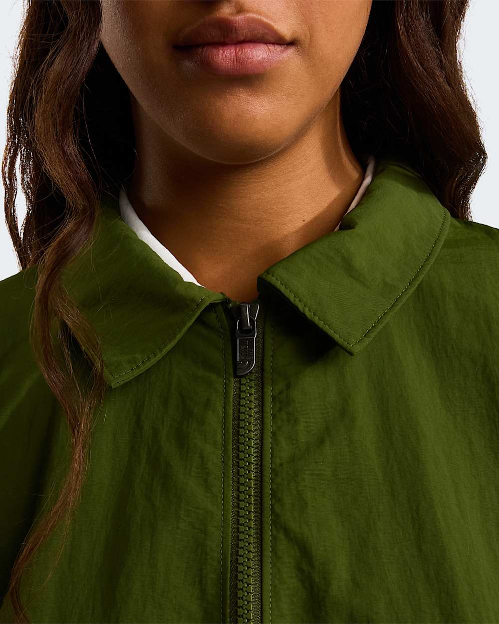 Unisex Red Box Nylon LongSleeve Shirt TNF ALT7