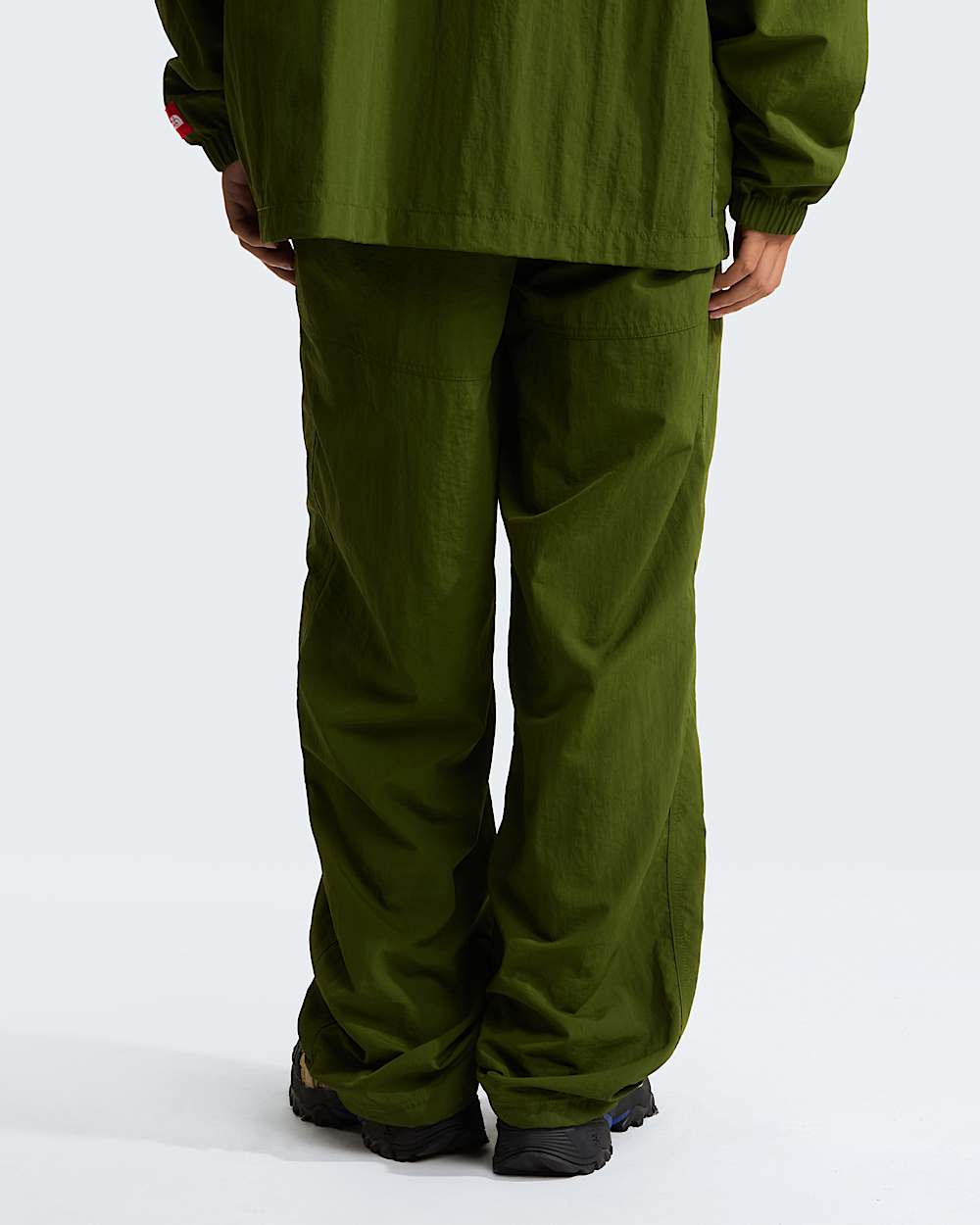 Unisex Red Box Nylon Belted Trousers TNF ALT4