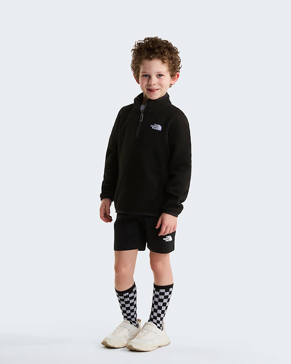 Kids Glacier 14 Zip Fleece TNF ALT1