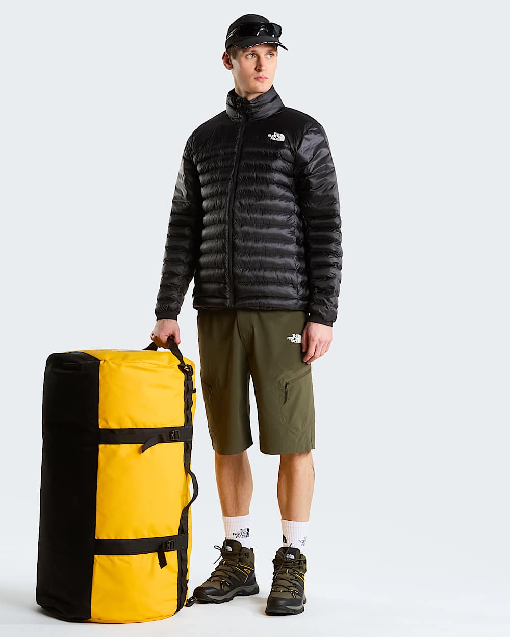 Saco Base Camp 150L  XXL TNF Summit GoldTNF BlackNPF ALT1