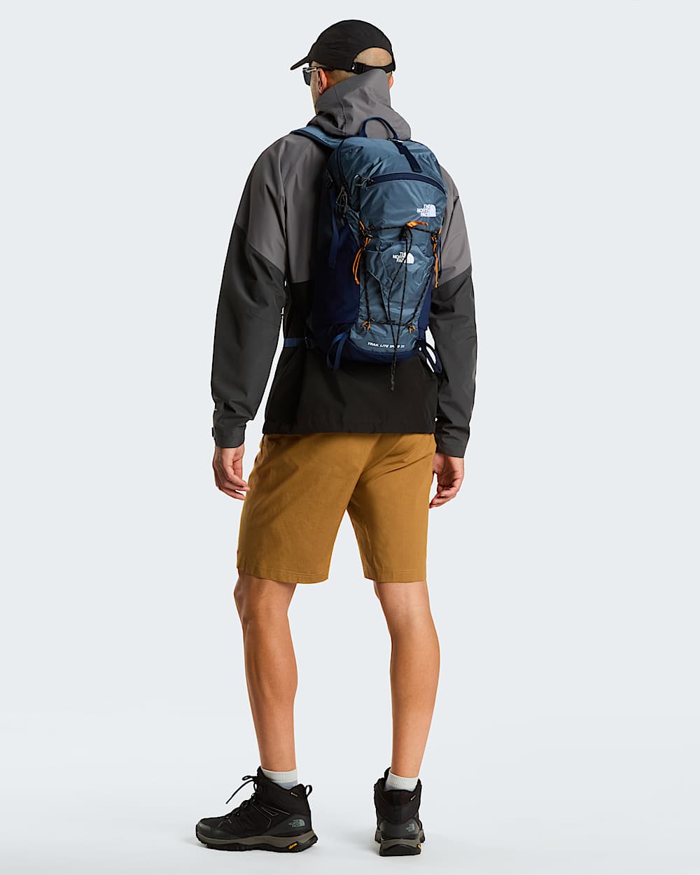 Trail Lite Speed 20LiterRucksack TNF Granite GreySummit NavyDust Orange ALT10