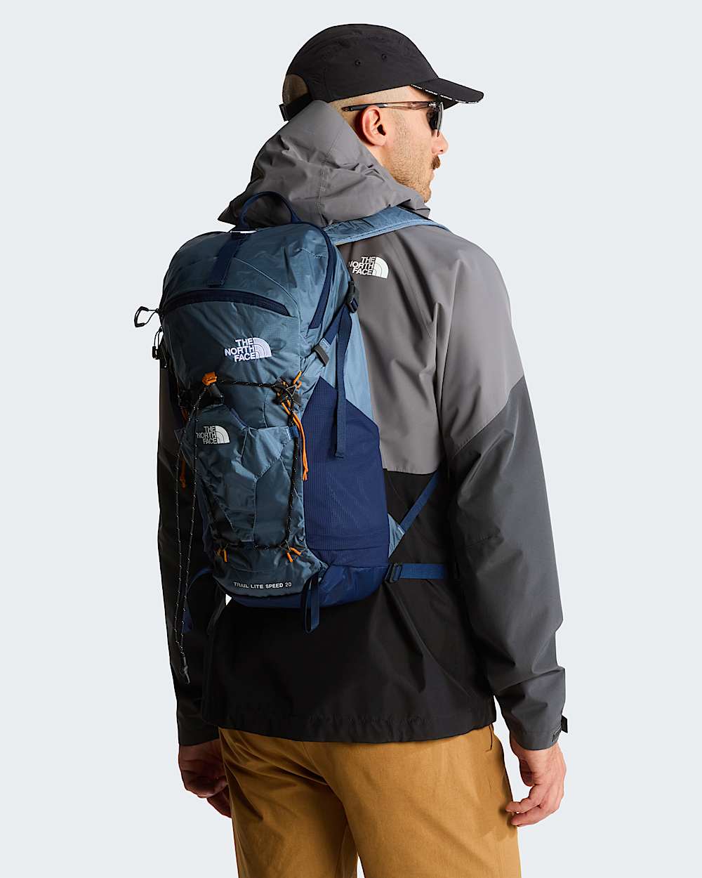 Trail Lite Speed 20LiterRucksack TNF Granite GreySummit NavyDust Orange ALT9