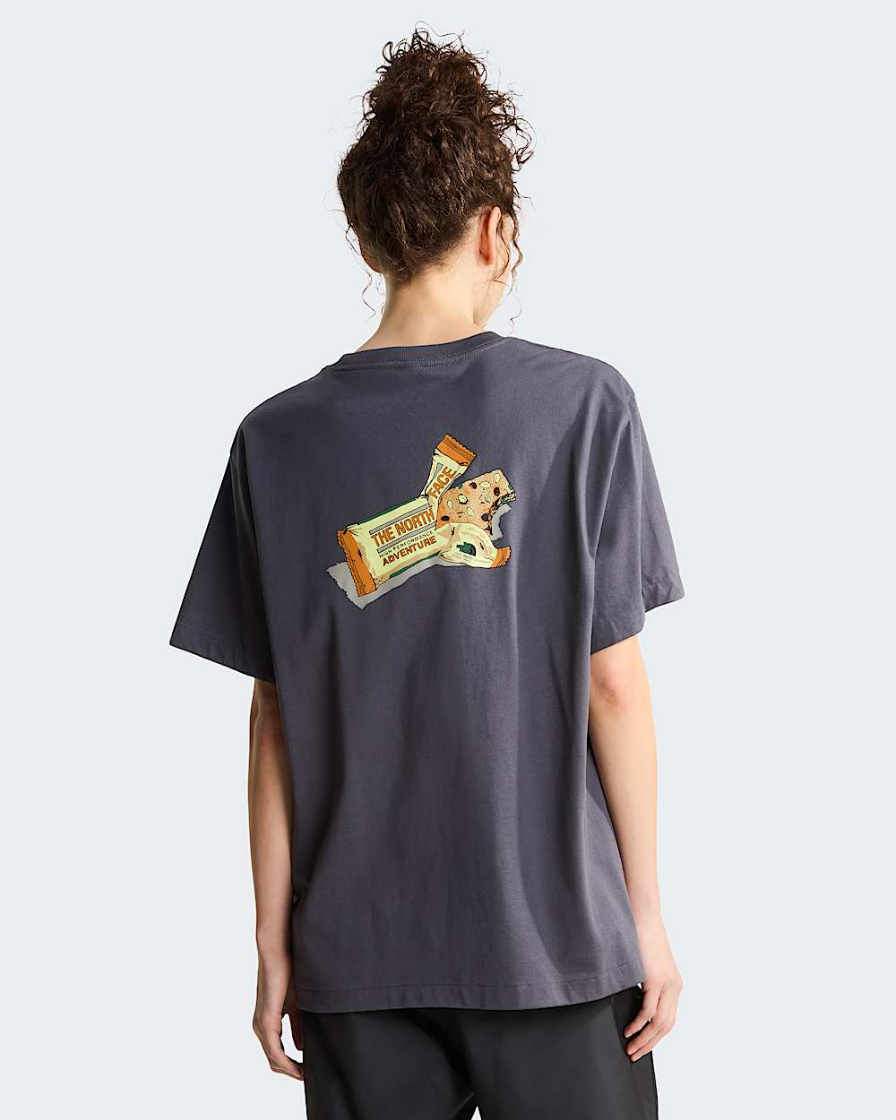 Triko s potiskem TNF Snack Relaxed unisex TNF Anthracite Grey ALT9