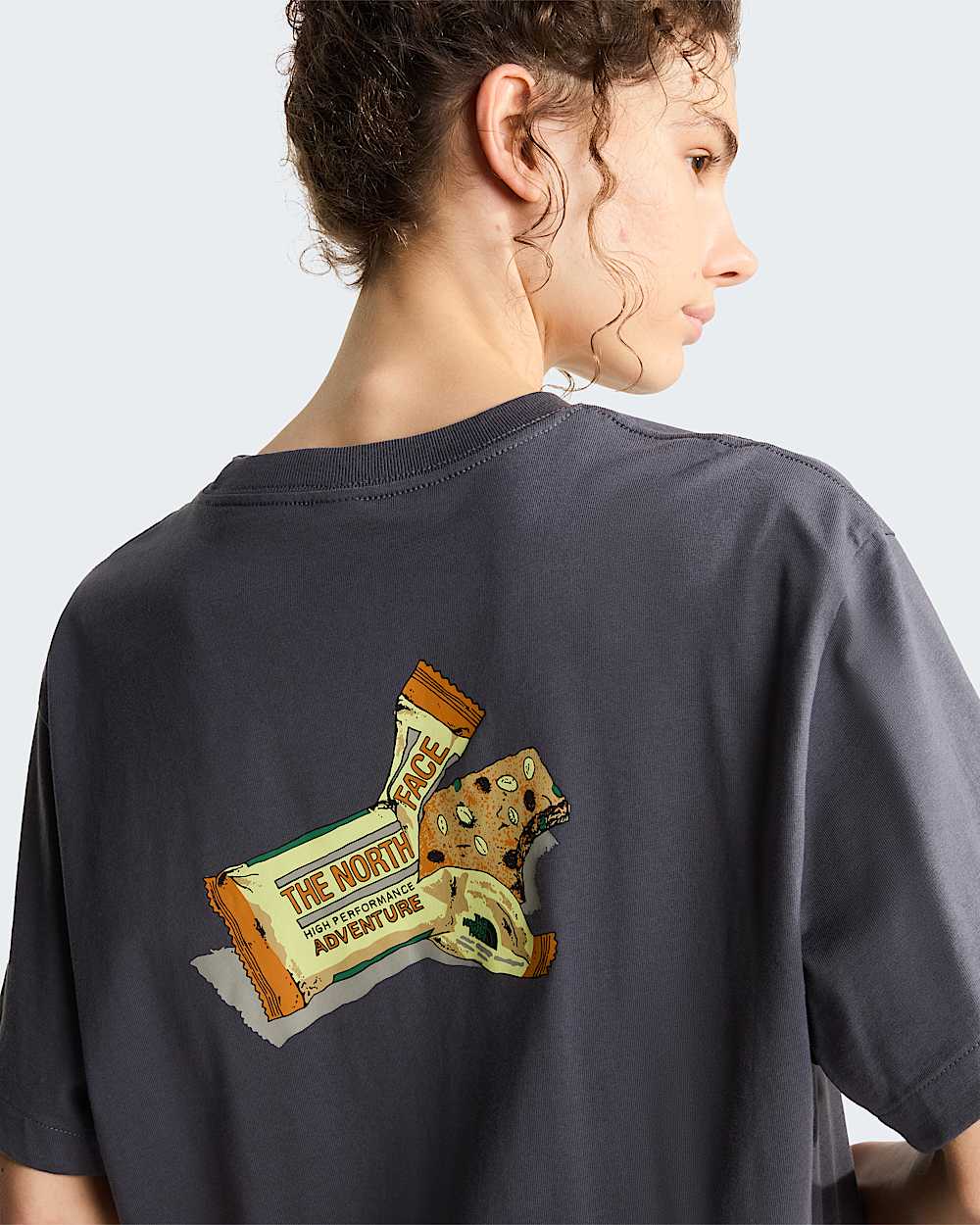 Triko s potiskem TNF Snack Relaxed unisex TNF Anthracite Grey ALT14