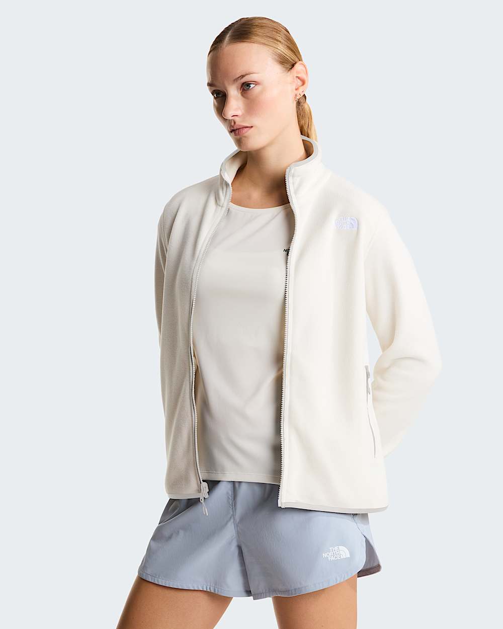 Pile Glacier da donna TNF White Dune ALT3