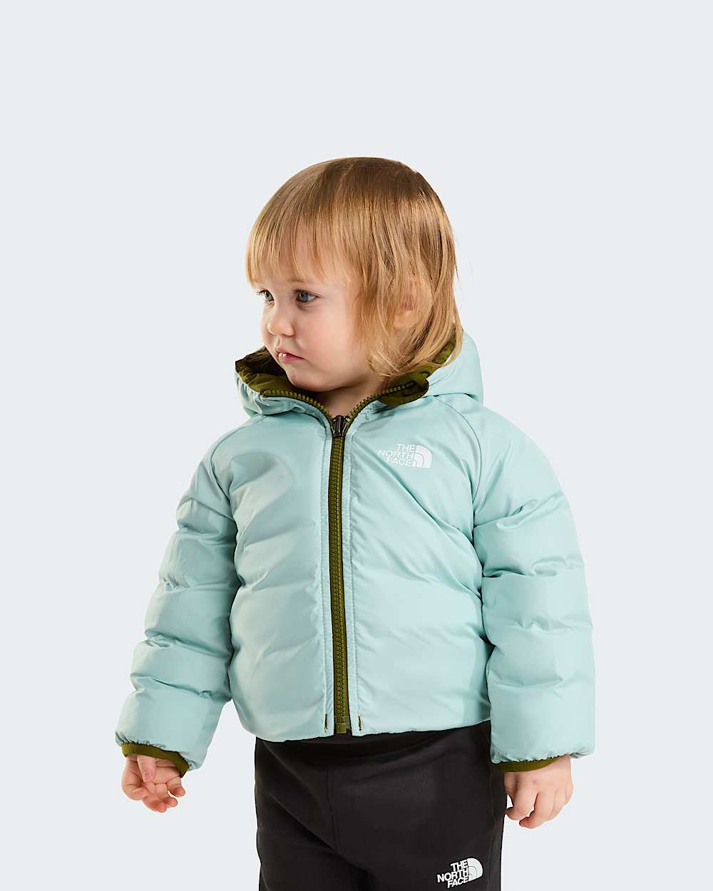 Omkeerbare Perritojas voor babys TNF Forest Olive ALT10