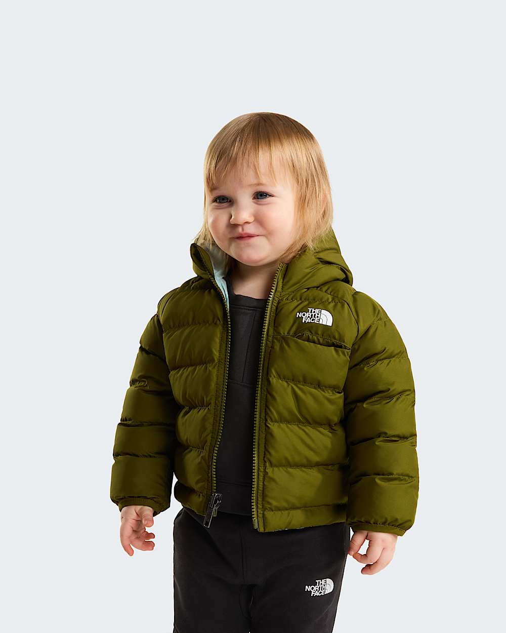 Omkeerbare Perritojas voor babys TNF Forest Olive ALT14