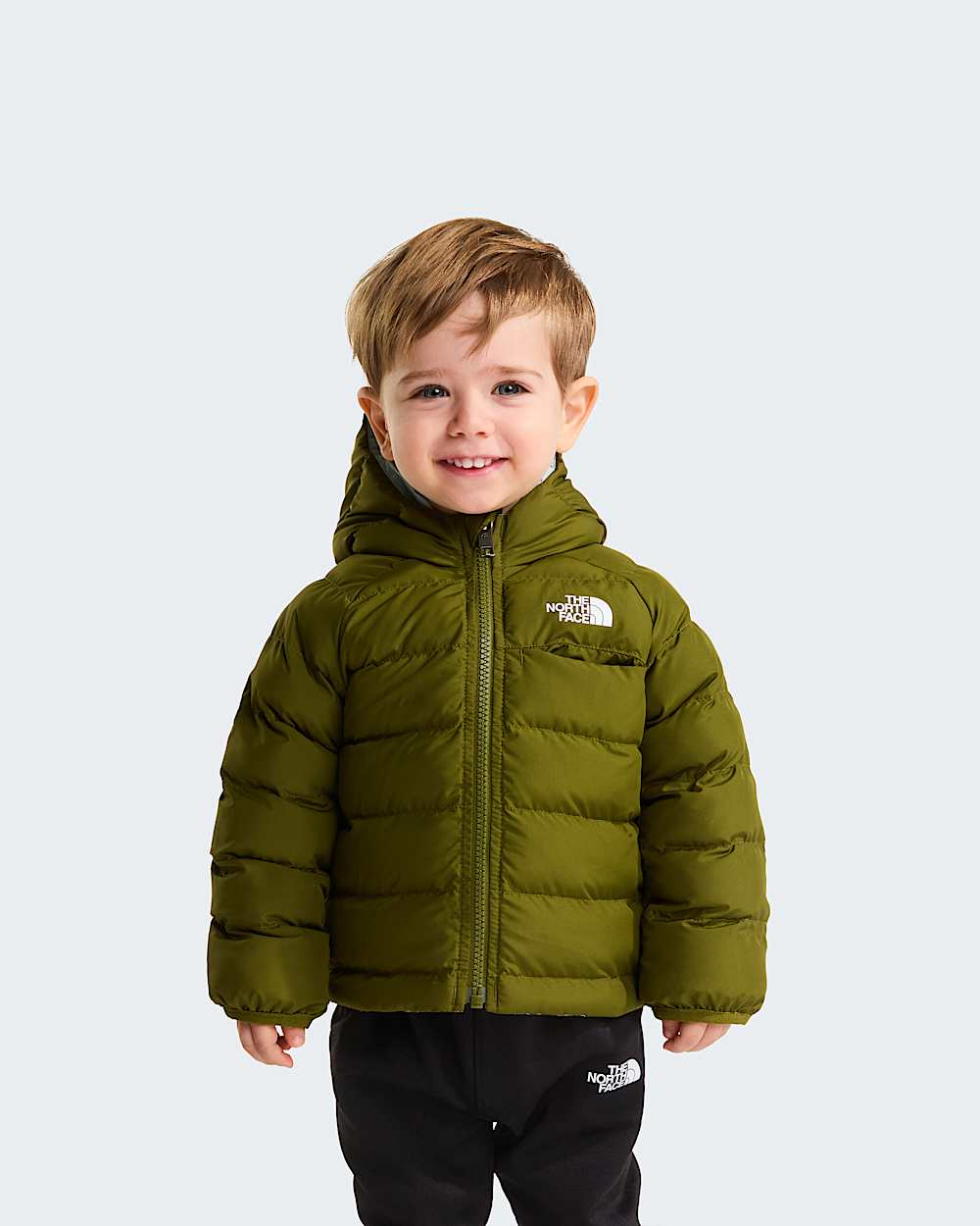 Omkeerbare Perritojas voor babys TNF Forest Olive HERO