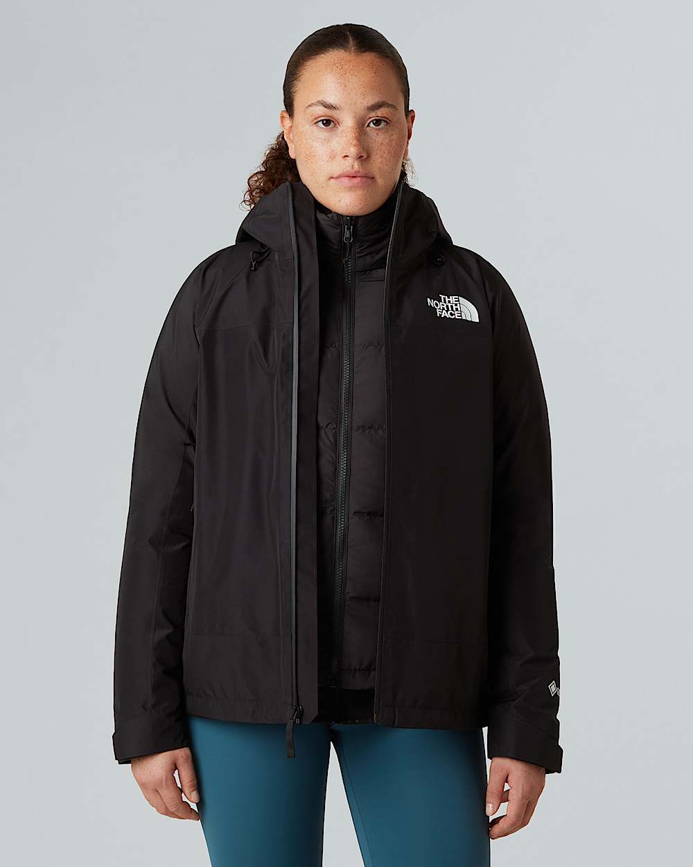 Chaqueta 3 en 1 Triclimate GORETEX Mountain Light para mujer TNF ALT8