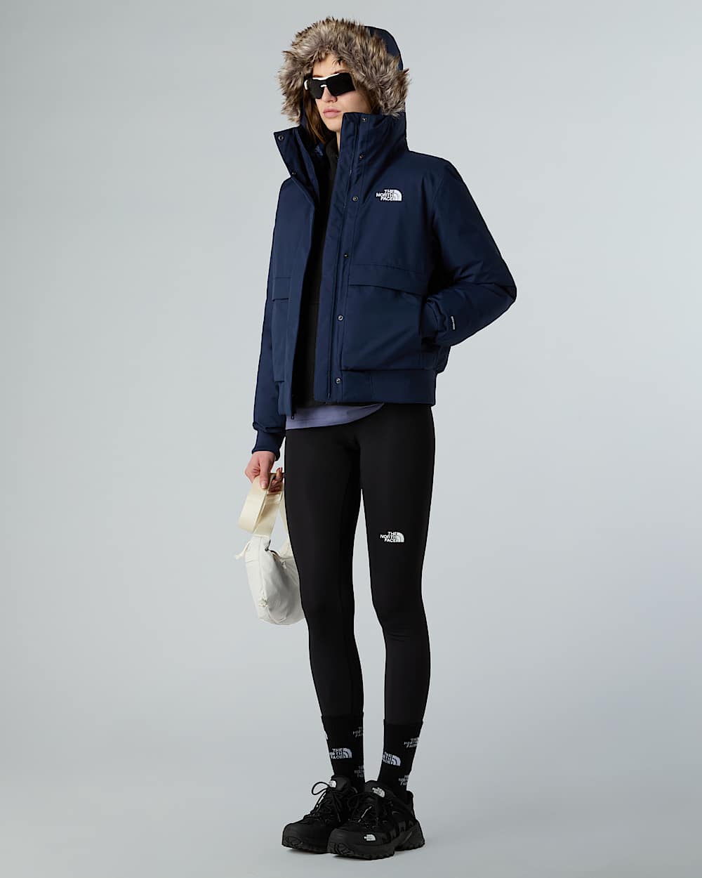 Womens Arctic Bomber Jacket TNF ALT5
