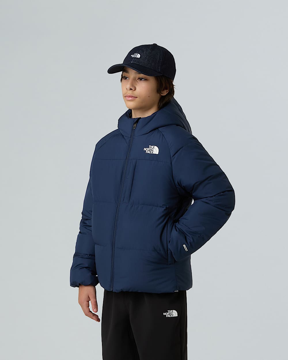 Boys North Down Hooded Jacket TNF ALT4