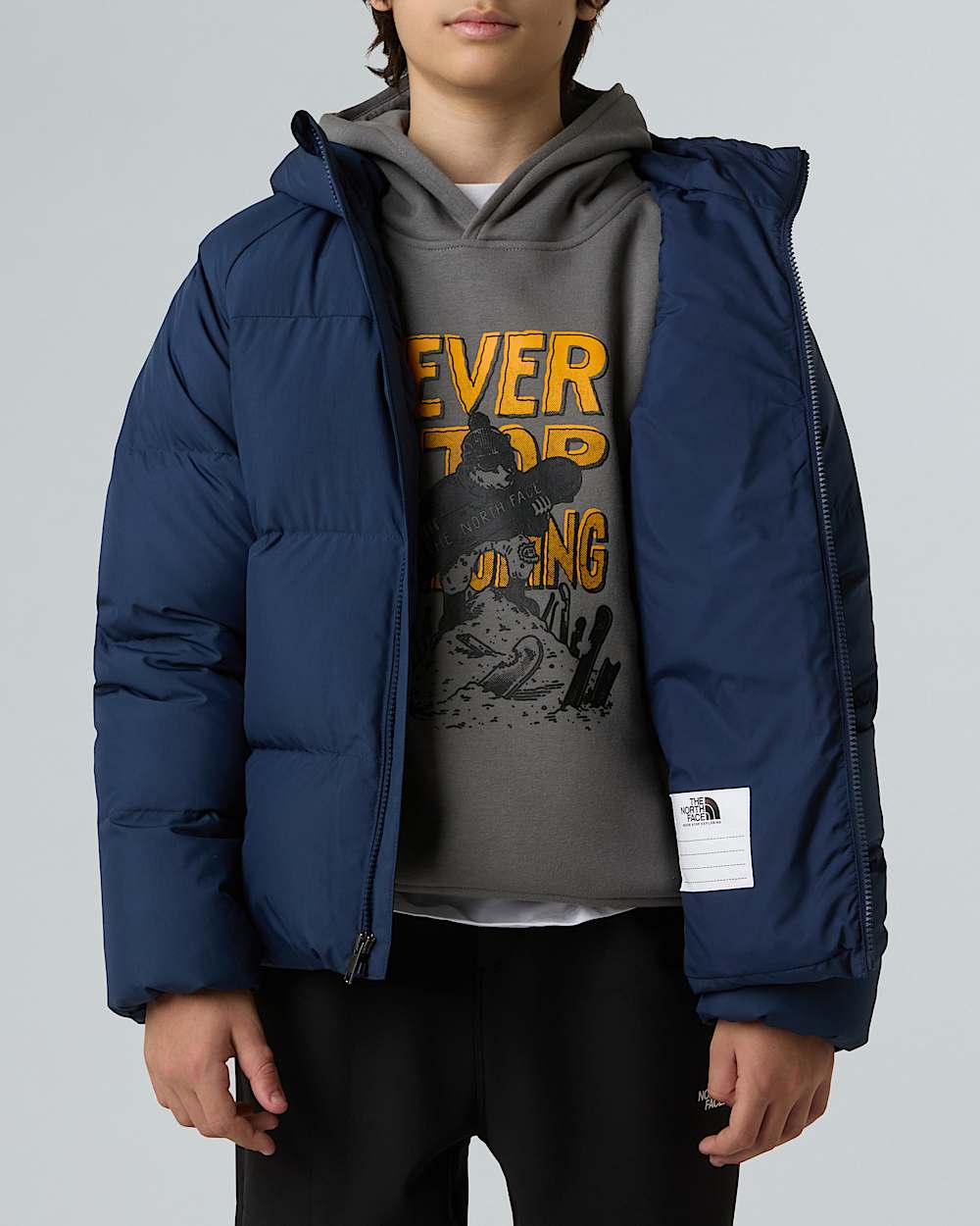 Boys North Down Hooded Jacket TNF ALT9