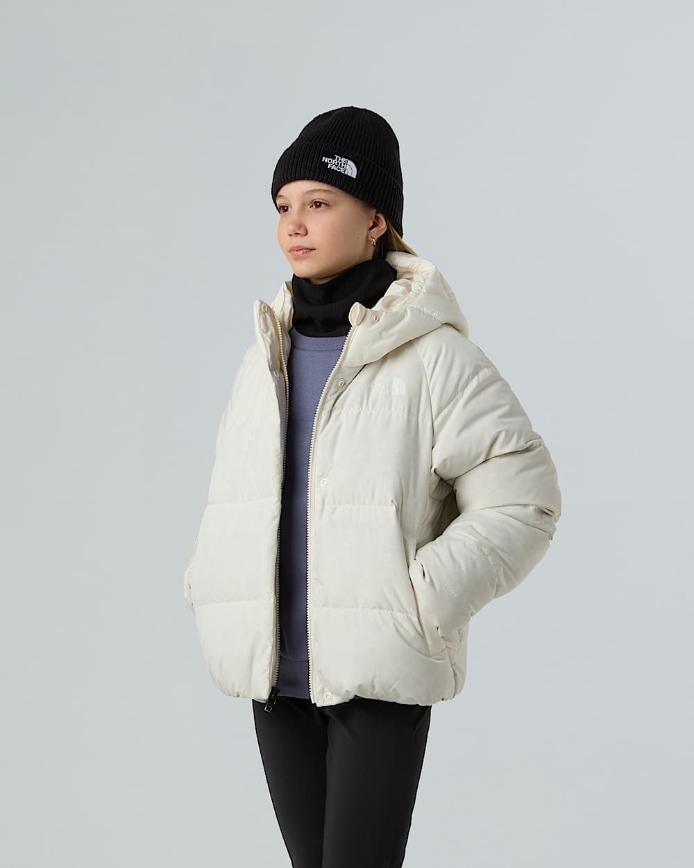Girls North Down Hooded Jacket TNF ALT7