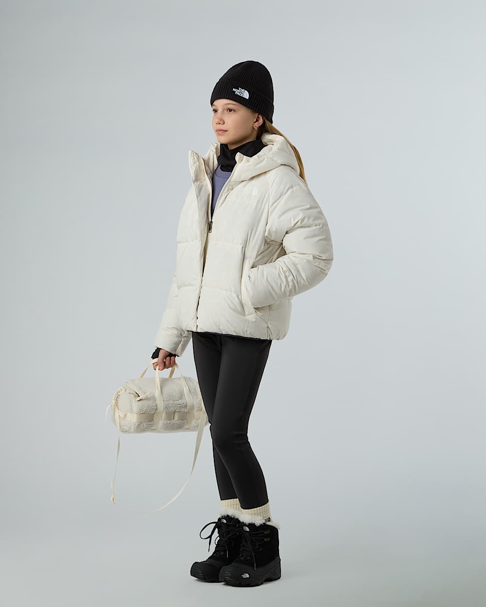 Girls North Down Hooded Jacket TNF ALT5