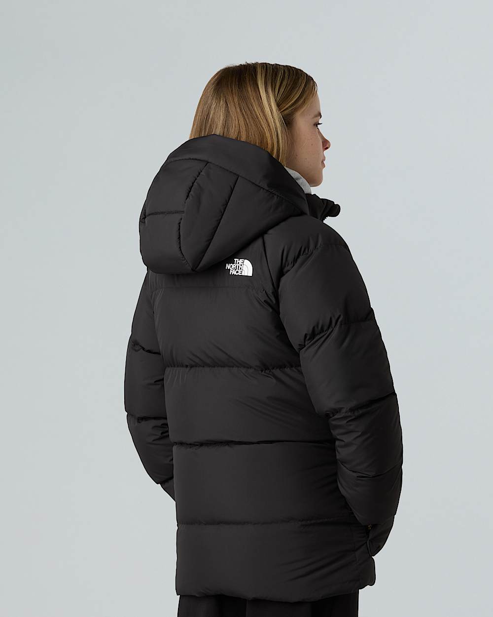 North fleecegeftterter kurzer Daunenparka fr Jugendliche TNF ALT12