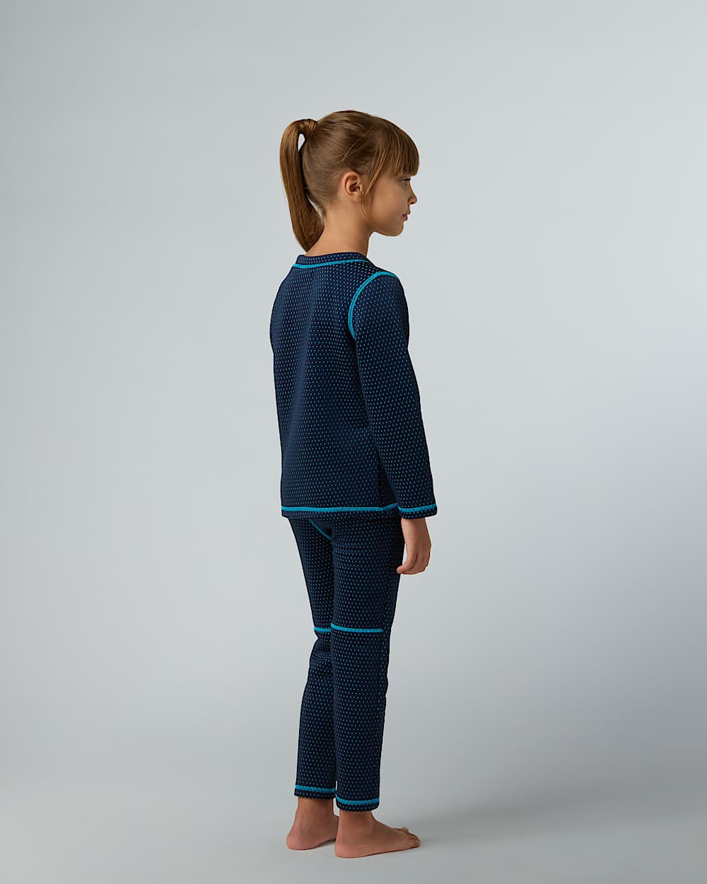 DotKnit thermische basislaagset voor kinderen TNF ALT14