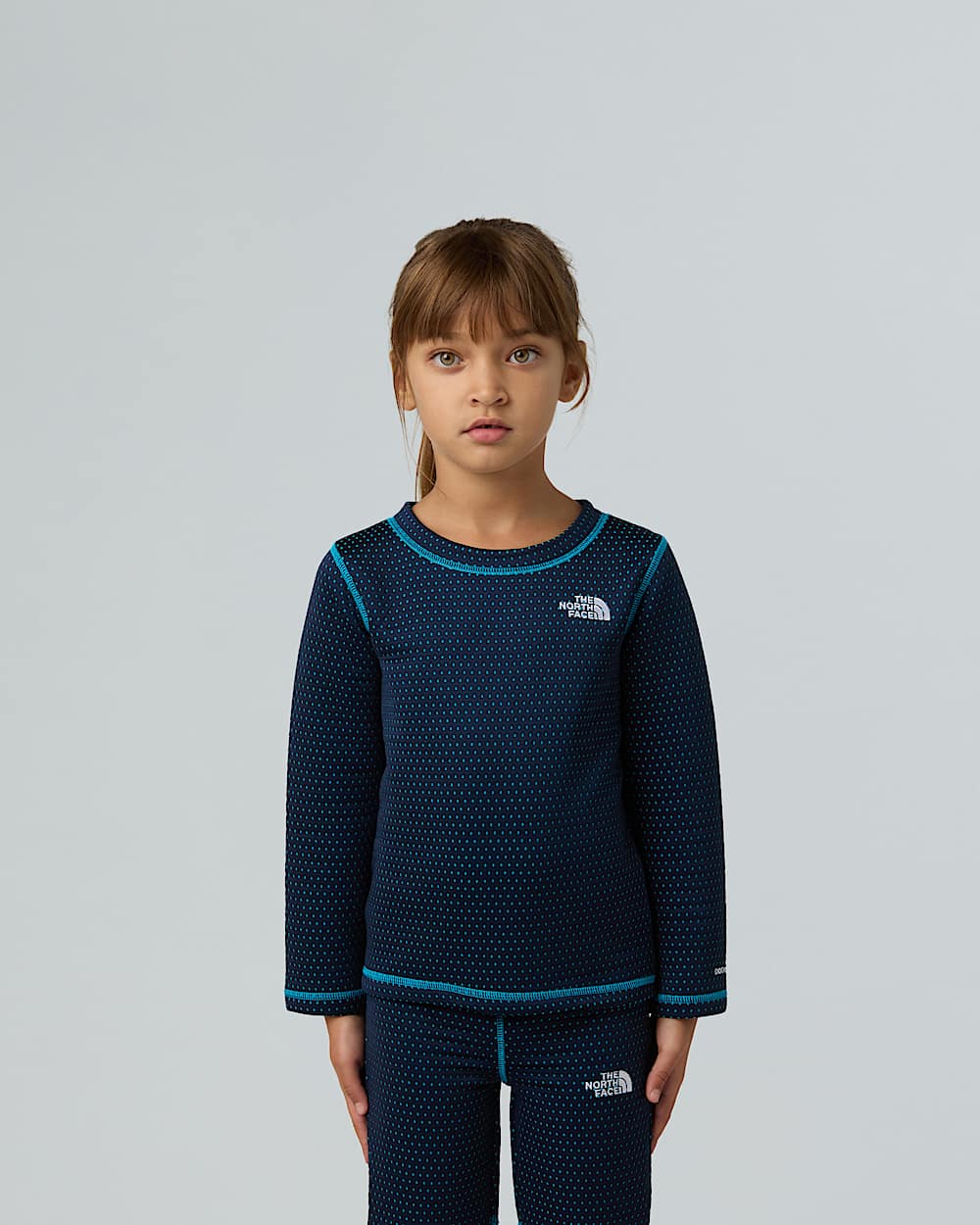 DotKnit thermische basislaagset voor kinderen TNF ALT15