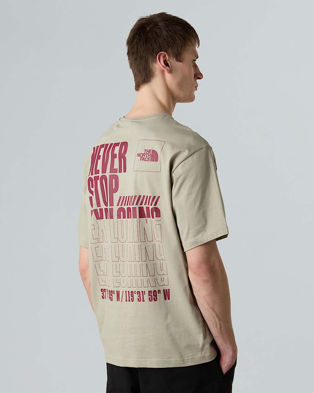 Mens Coordinates TShirt TNF ALT4