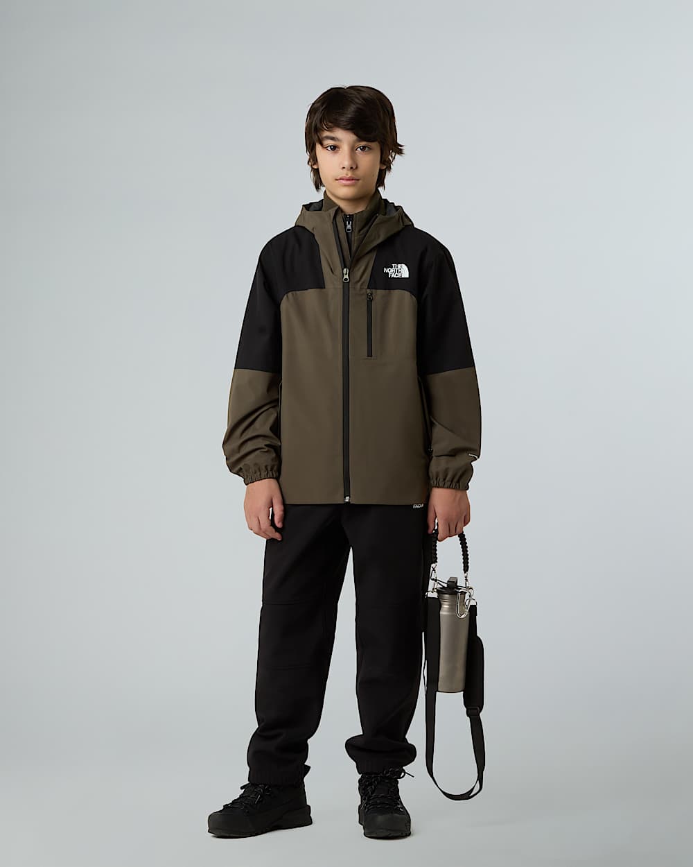 Giacca guscio Hike Packable da ragazzi TNF alt5