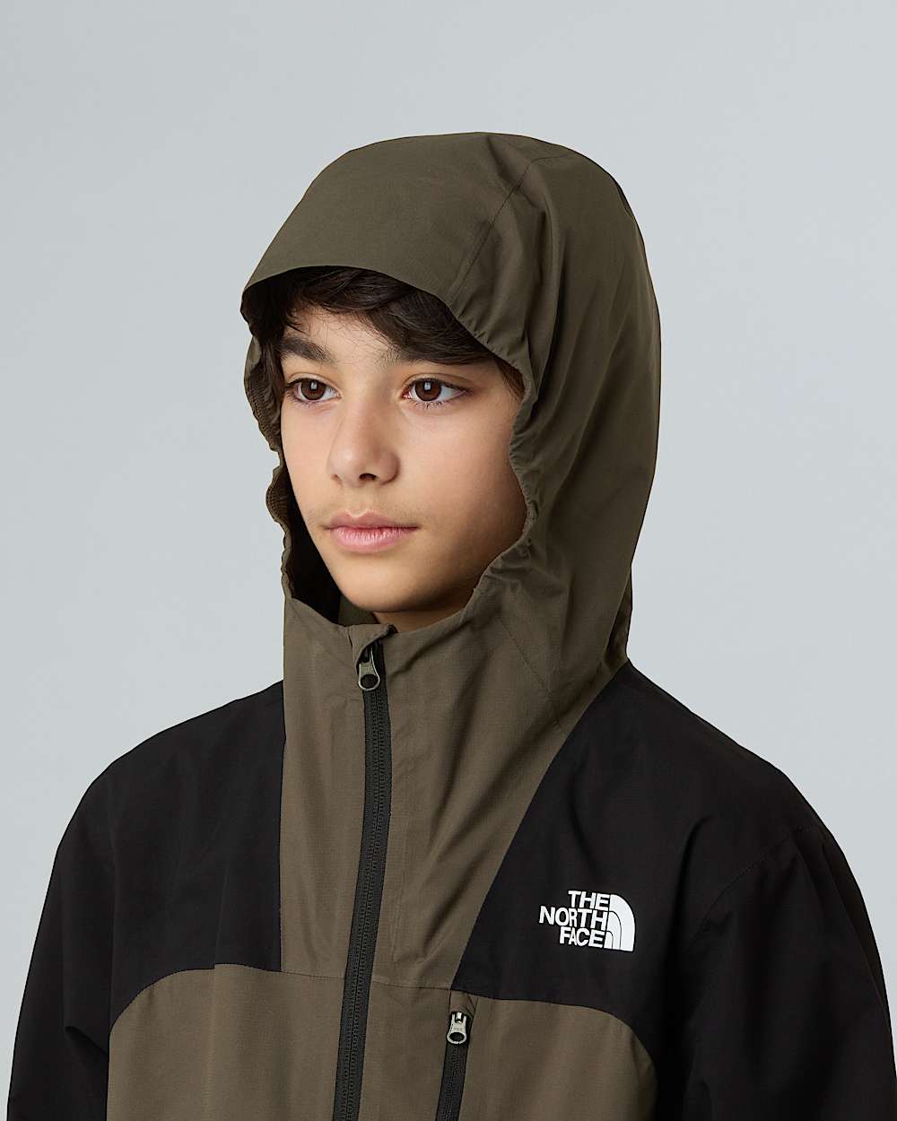 Giacca guscio Hike Packable da ragazzi TNF alt8