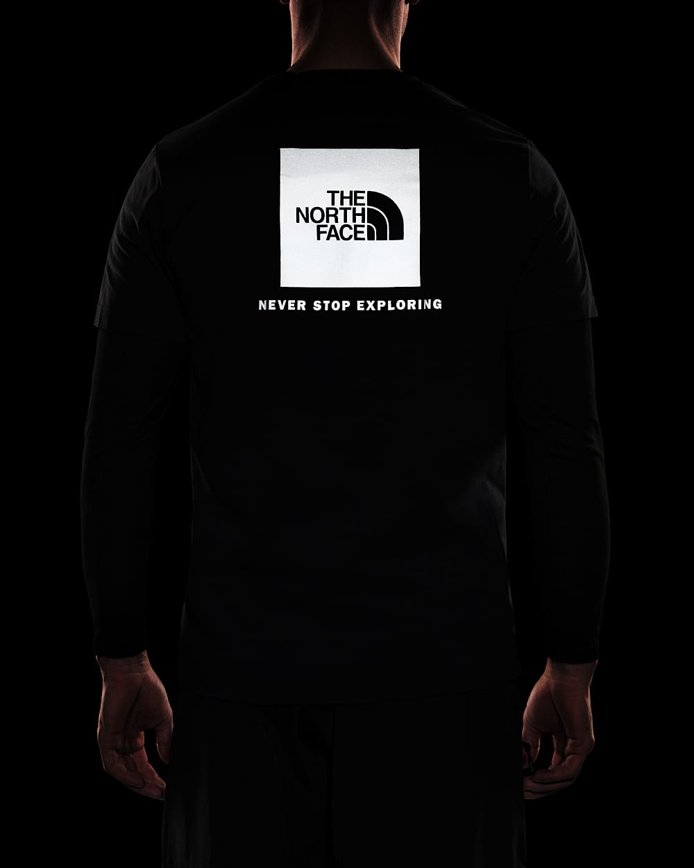 Tshirt NSE Reflective Box da uomo TNF ALT19
