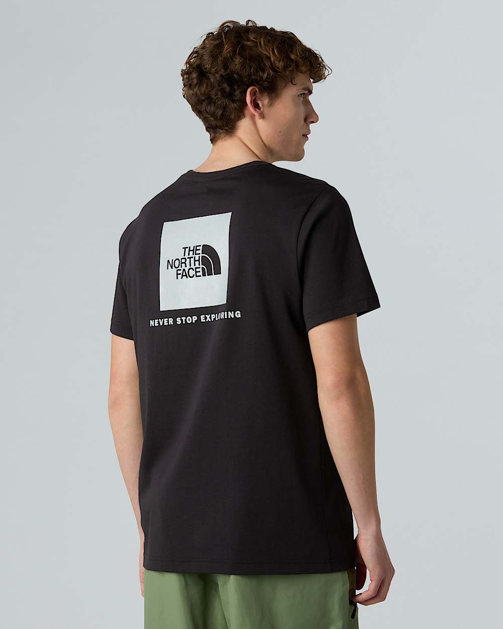 Tshirt NSE Reflective Box da uomo TNF ALT4