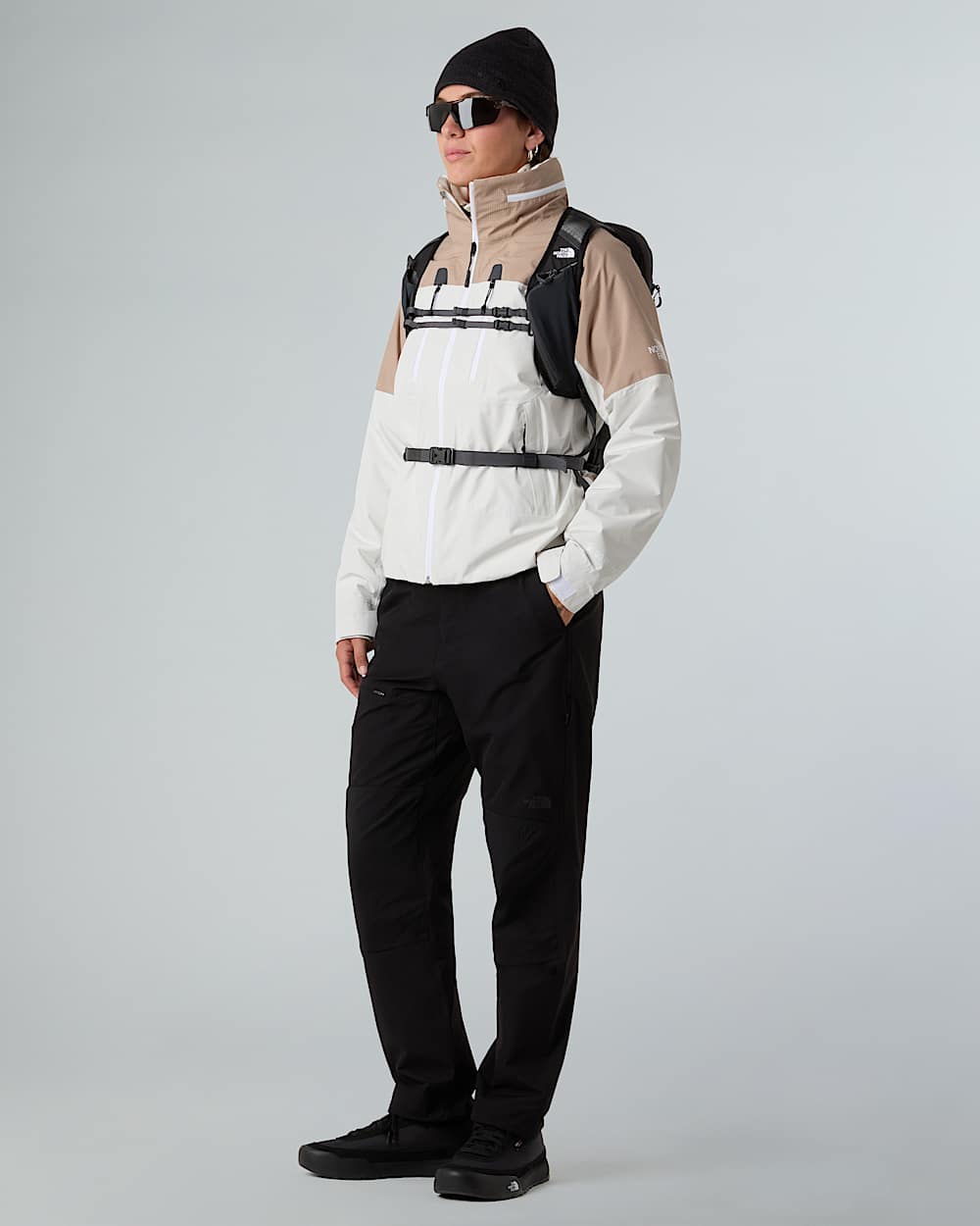 Hike Devils Thumb GORETEX Jacket W TNF White DuneMushroom Grey ALT8