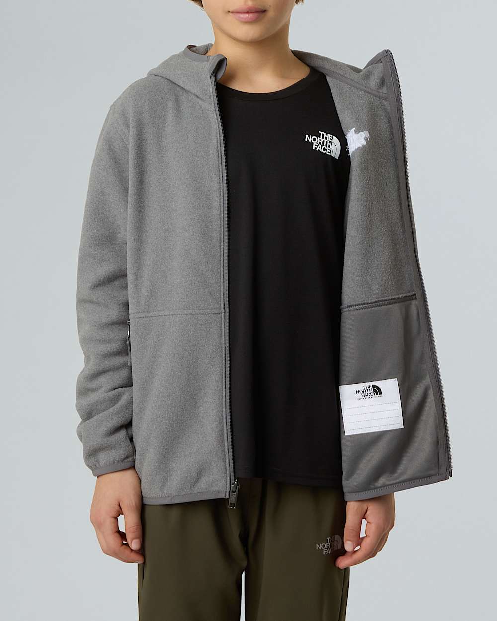 Teens Glacier FullZip Fleece TNF ALT10