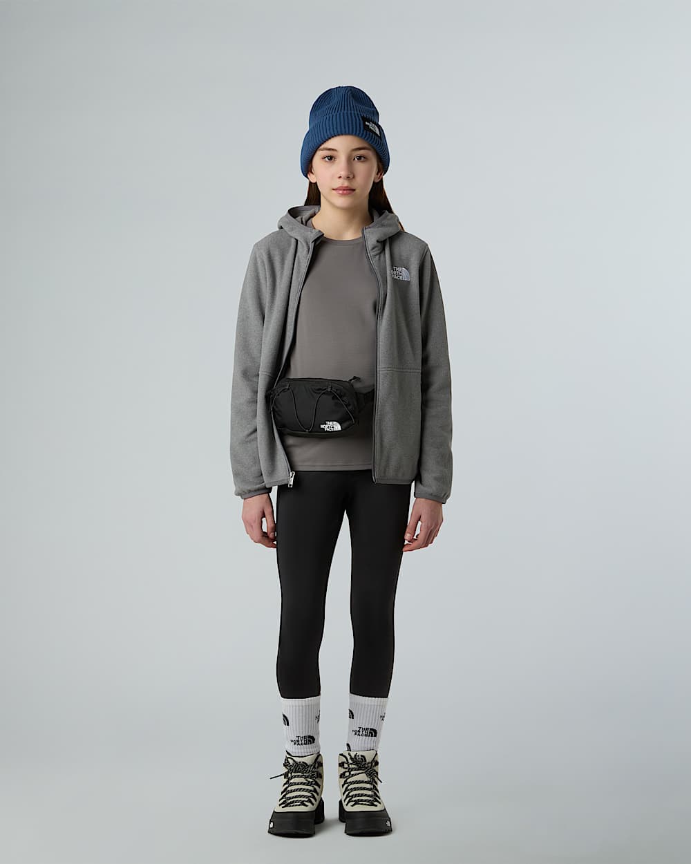 Teens Glacier FullZip Fleece TNF ALT11