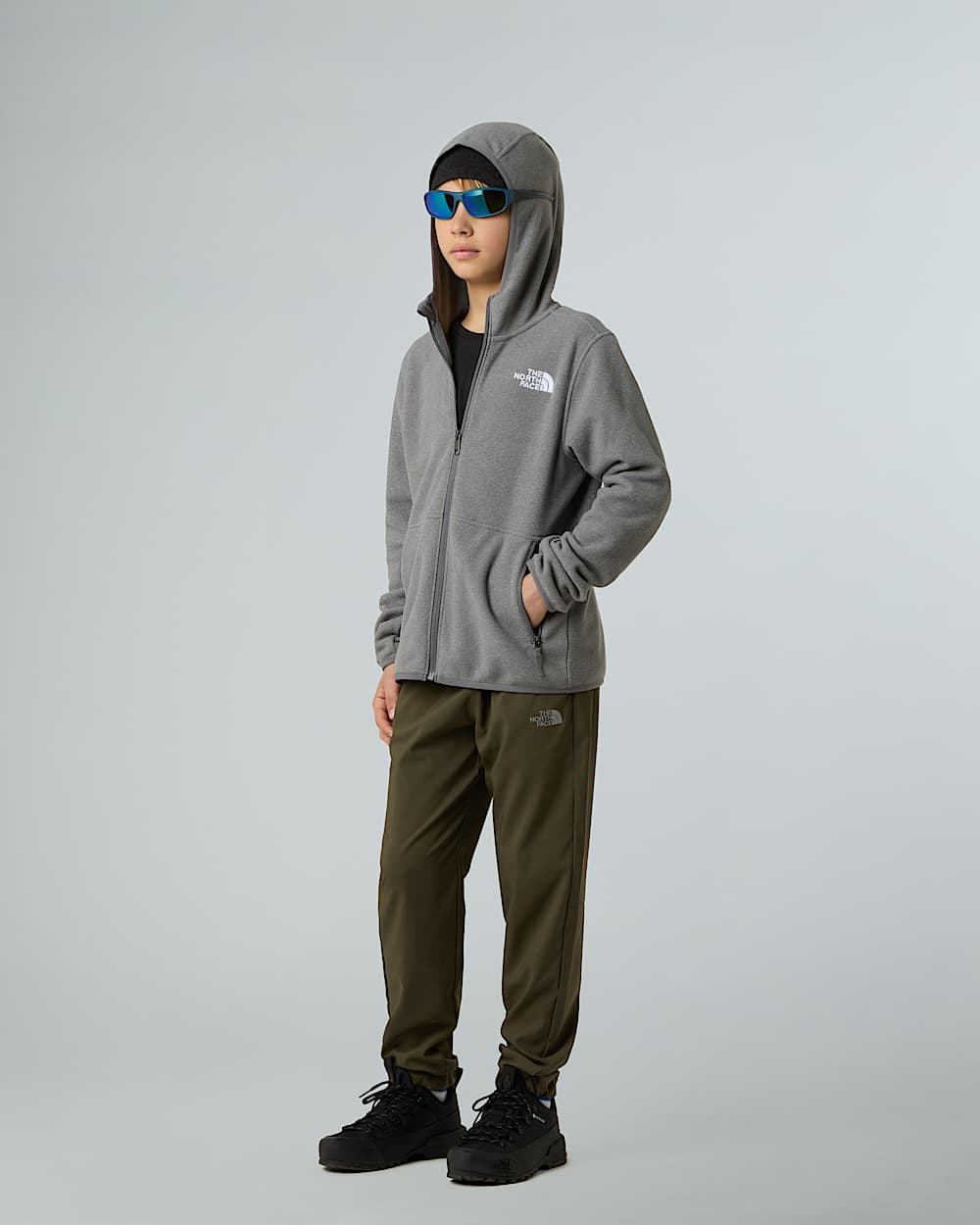 Teens Glacier FullZip Fleece TNF ALT5