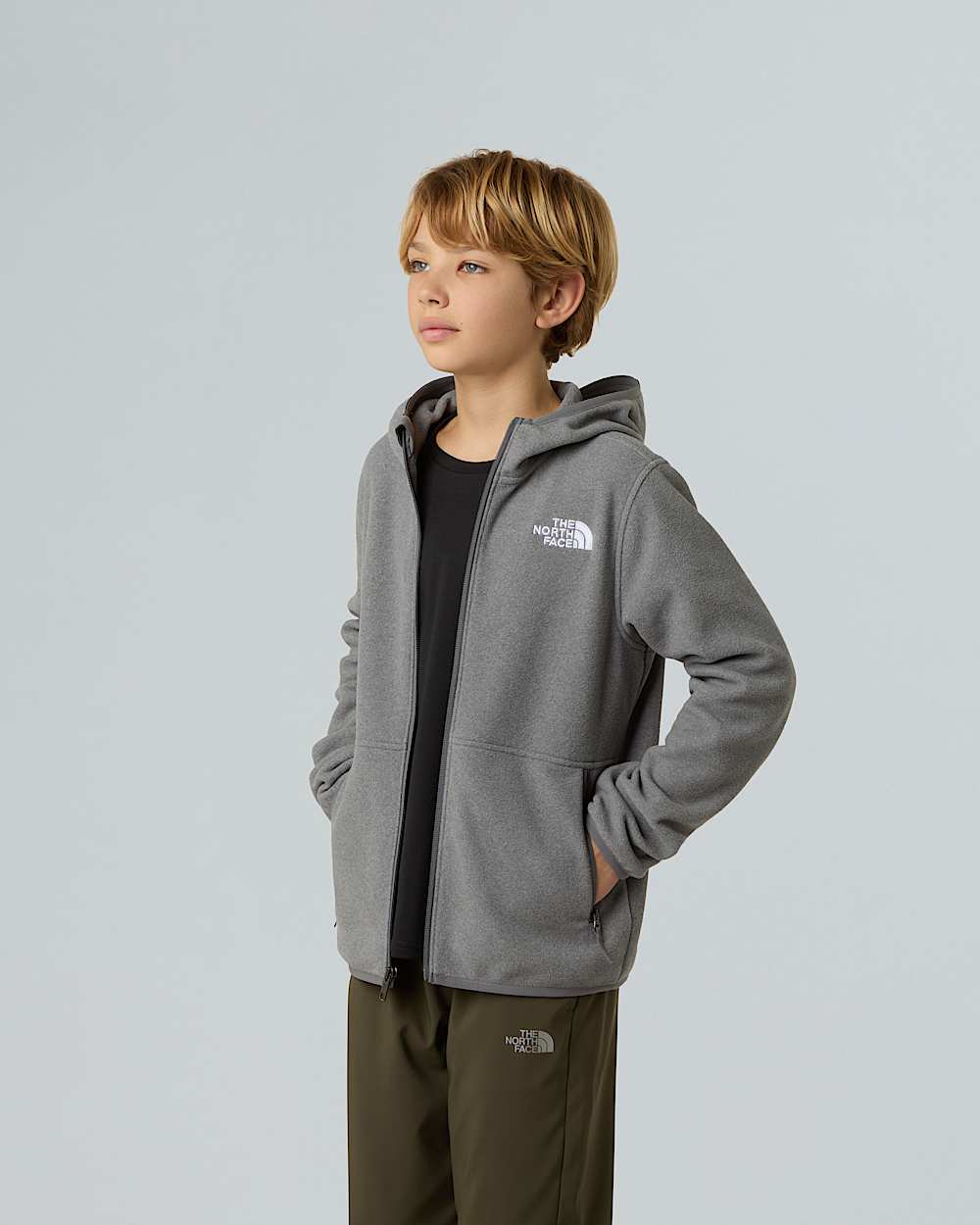 Teens Glacier FullZip Fleece TNF ALT7