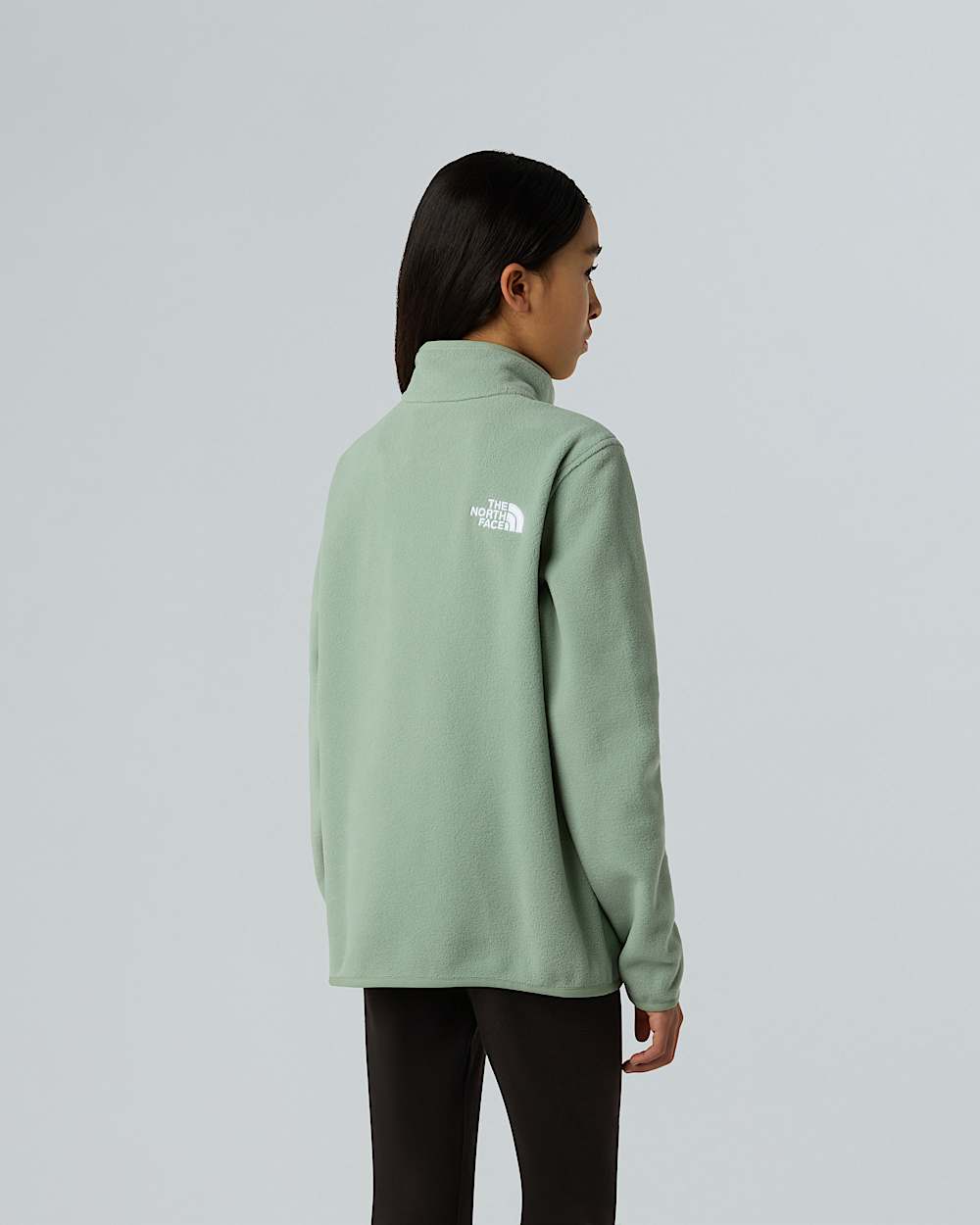Glacierfleece met kwartrits voor tieners TNF ALT9