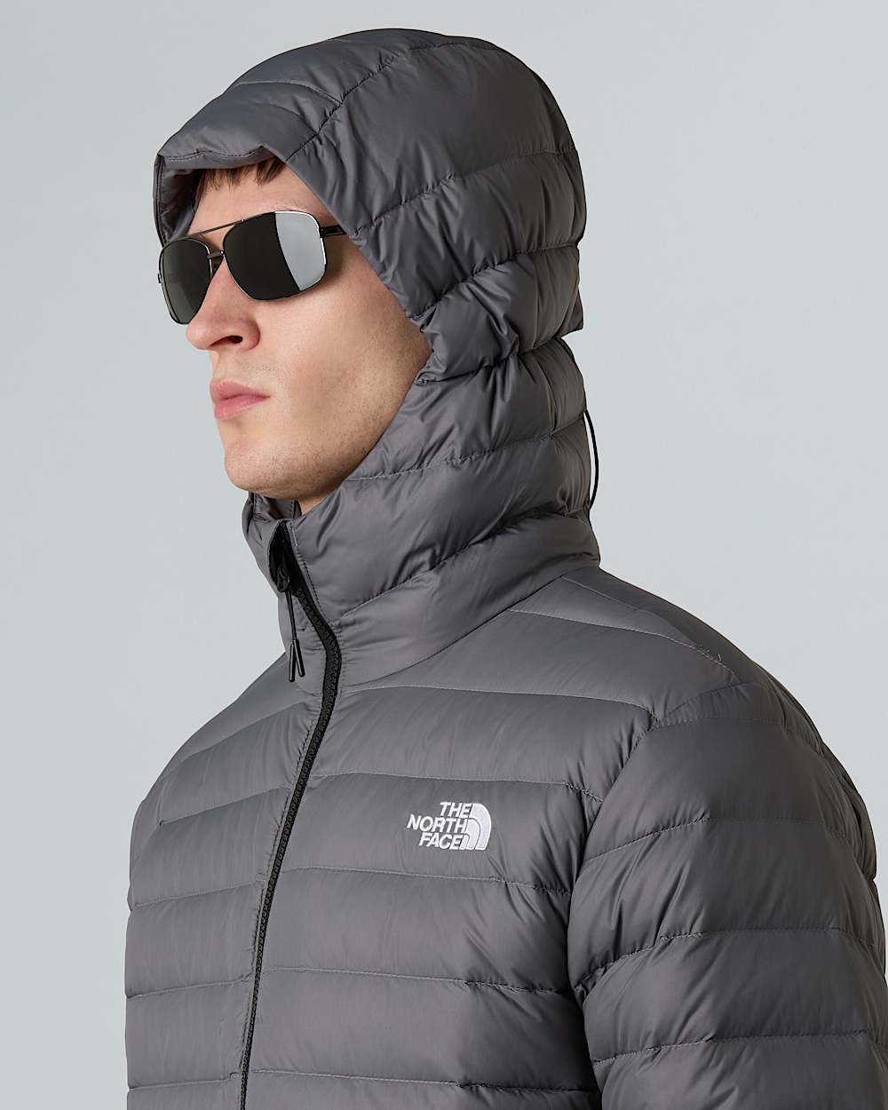 Classic Down Hooded Jacket M TNF ALT8