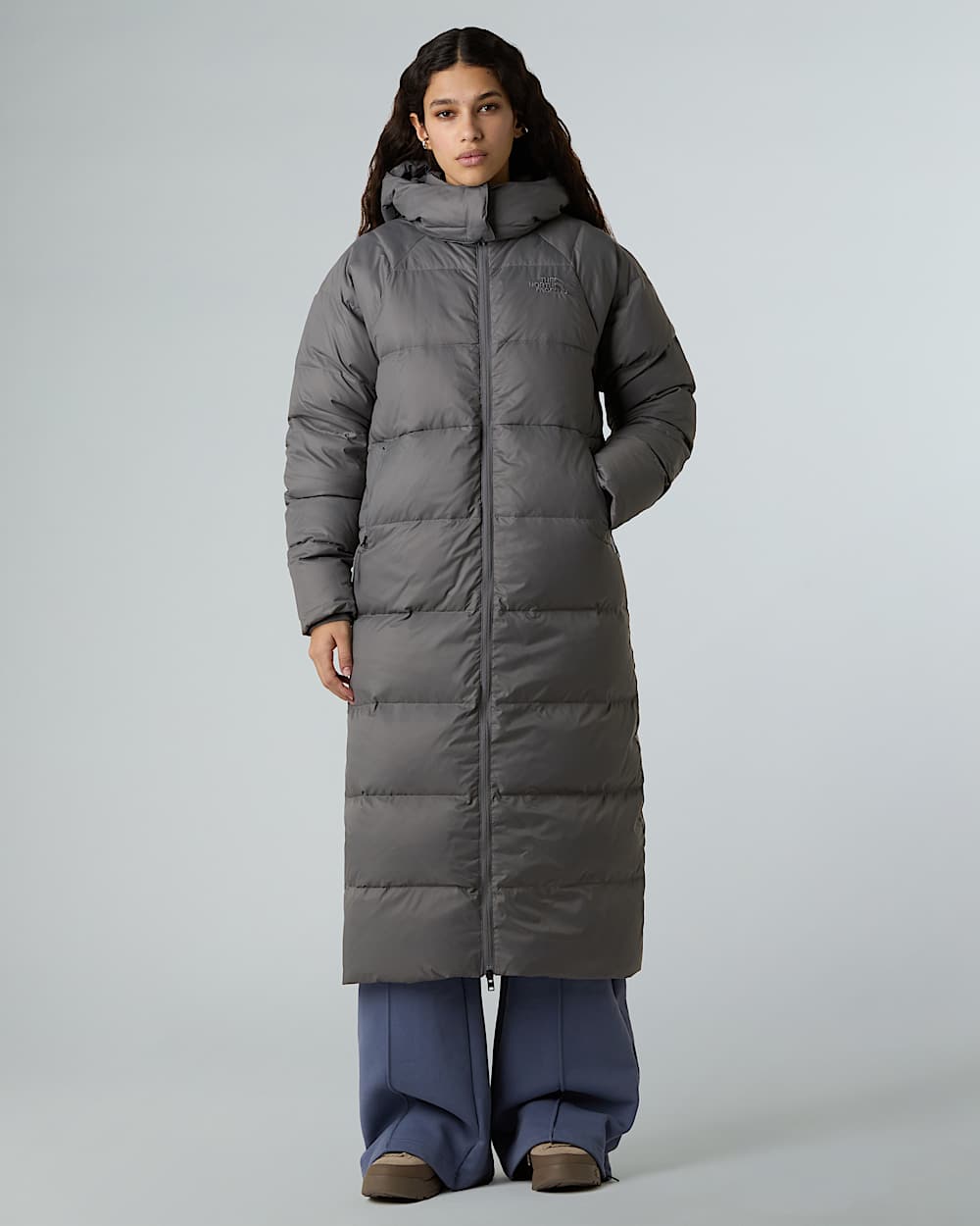 Parka longue  capuche en duvet Hydrenalite City pour femme TNF ALT4
