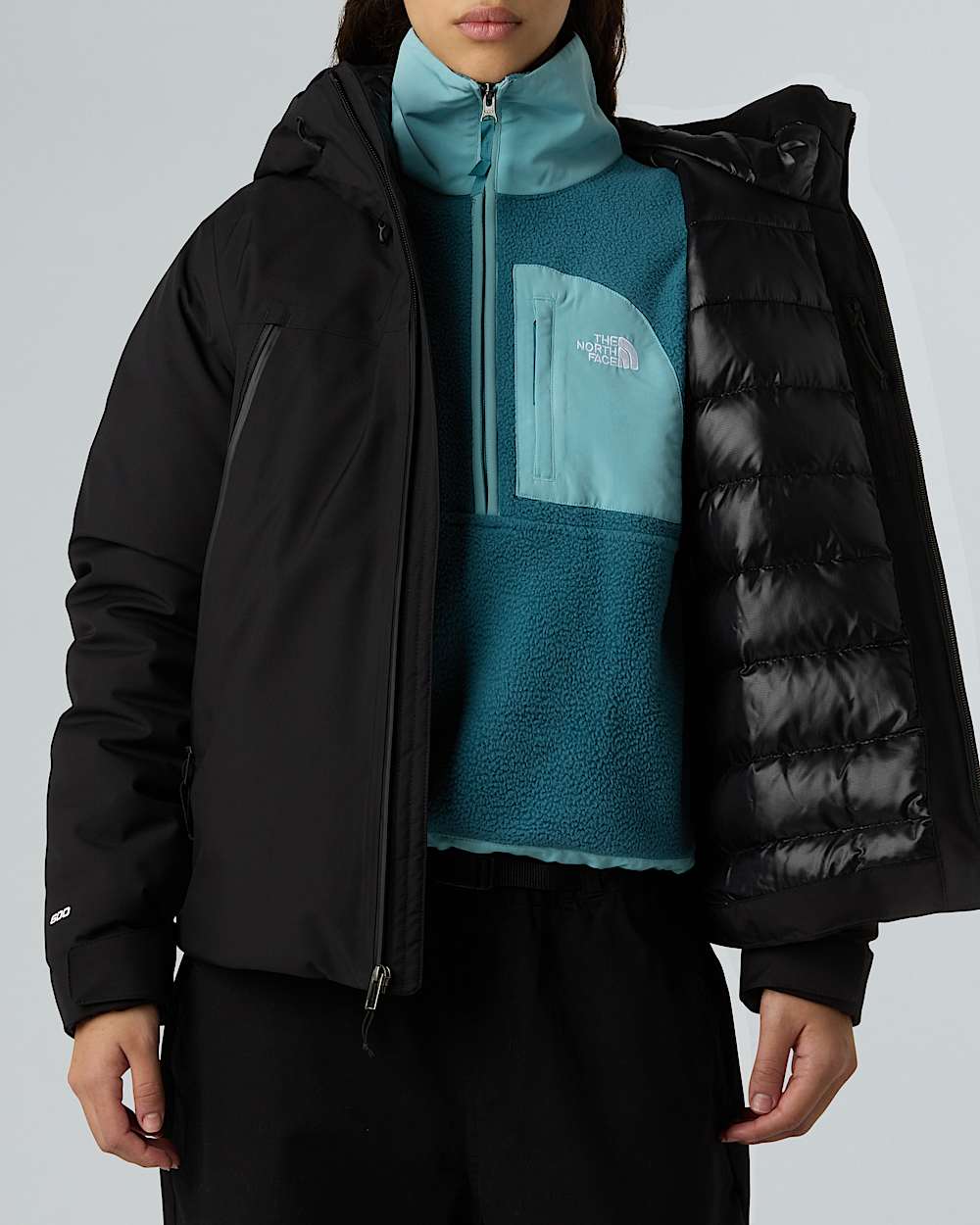 Mountain Range Daunenjacke mit Kapuze fr Damen TNF alt10
