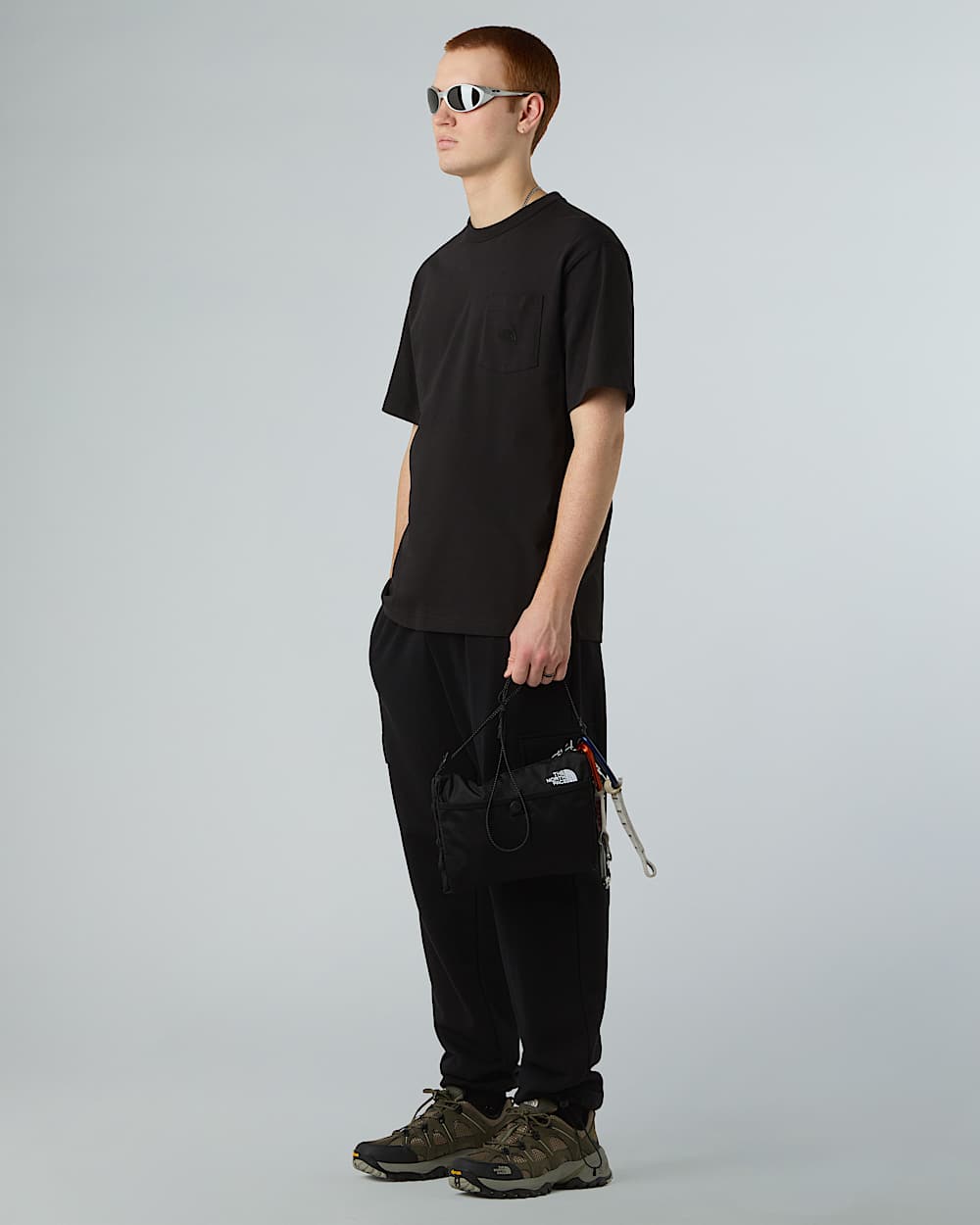Mens Dome Relaxed Pocket TShirt TNF ALT5