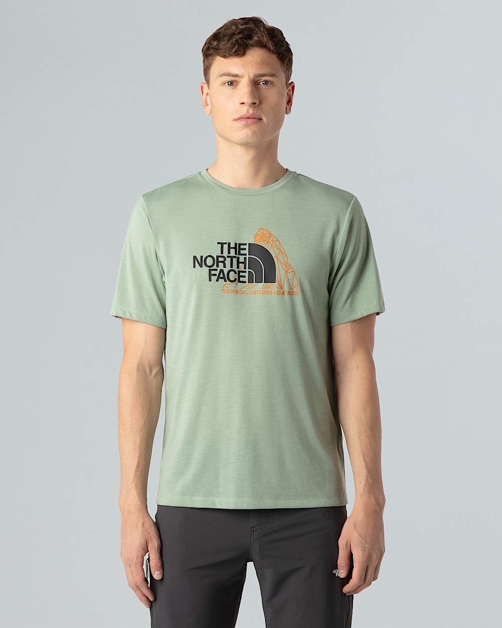 Mens Foundation Mountain Graphic TShirt TNF ALT4